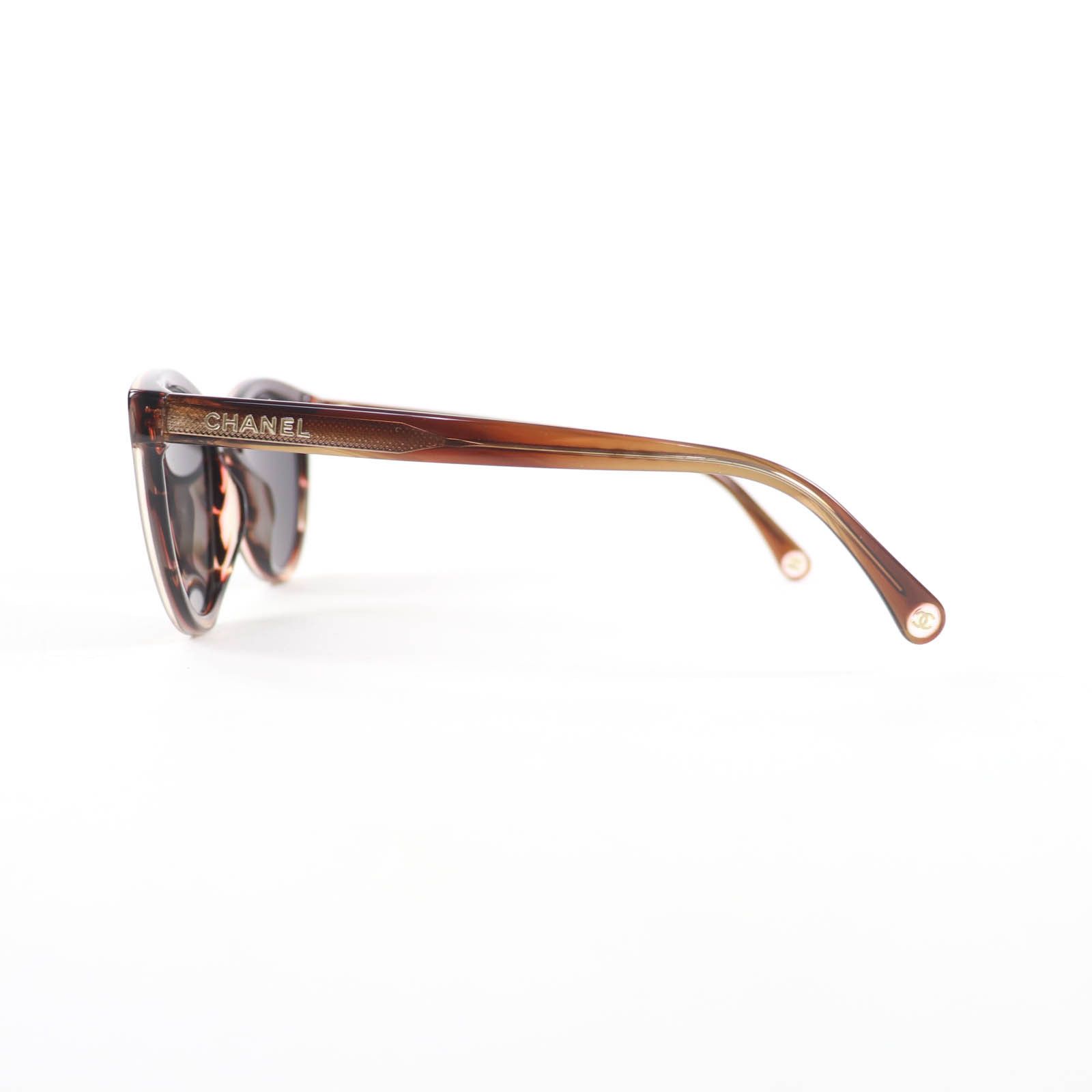 Chanel Chanel CHANEL COCO Mark Sunglasses Plastic / Synthetic Sunglasses 5523-U DUTY FREE for USA Size ONE SIZE - 5 Thumbnail