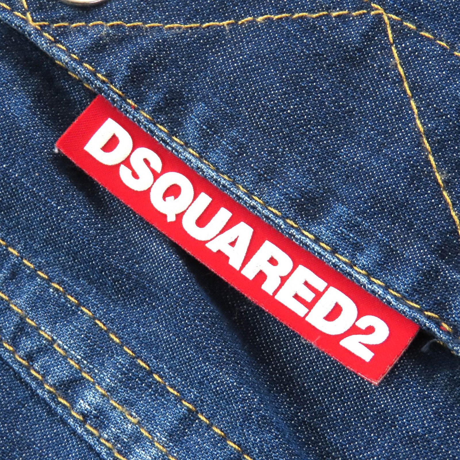 Dsquared2 Dsquared2 DSQUARED2 Overall Denim Cotton Jumpsuit Textile Jeans S75FP0068 DUTY FREE for USA Size ONE SIZE - 6 Thumbnail