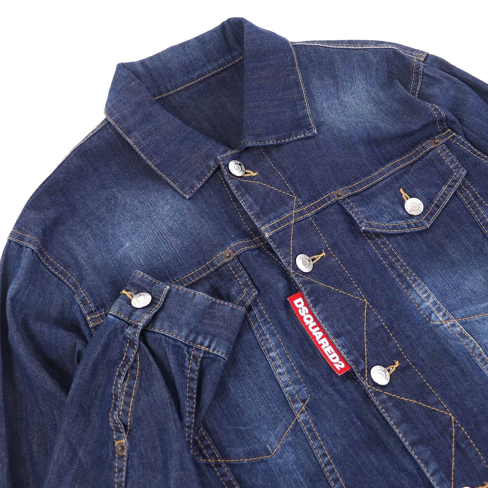 Dsquared2 Dsquared2 DSQUARED2 Overall Denim Cotton Jumpsuit Textile Jeans S75FP0068 DUTY FREE for USA Size ONE SIZE - 3 Thumbnail