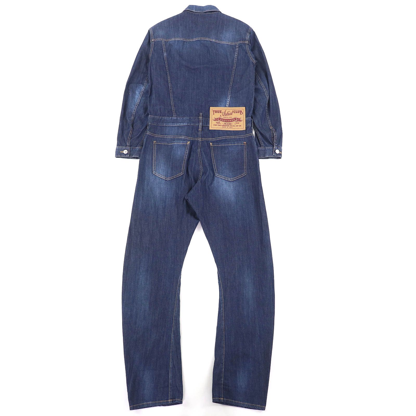 Dsquared2 Dsquared2 DSQUARED2 Overall Denim Cotton Jumpsuit Textile Jeans S75FP0068 DUTY FREE for USA Size ONE SIZE - 2 Thumbnail