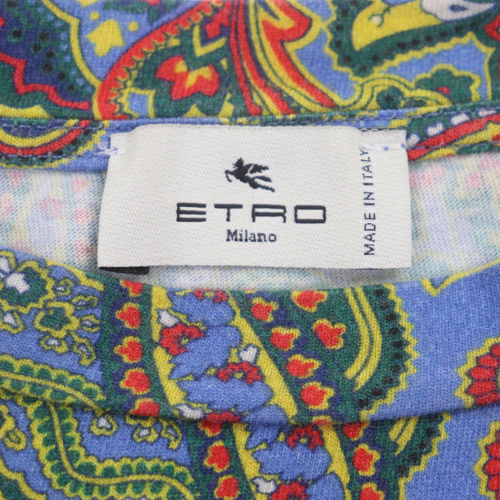 Etro Etro ETRO Cotton T-shirt Textile T-Shirts DUTY FREE for USA Size ONE SIZE - 5 Thumbnail