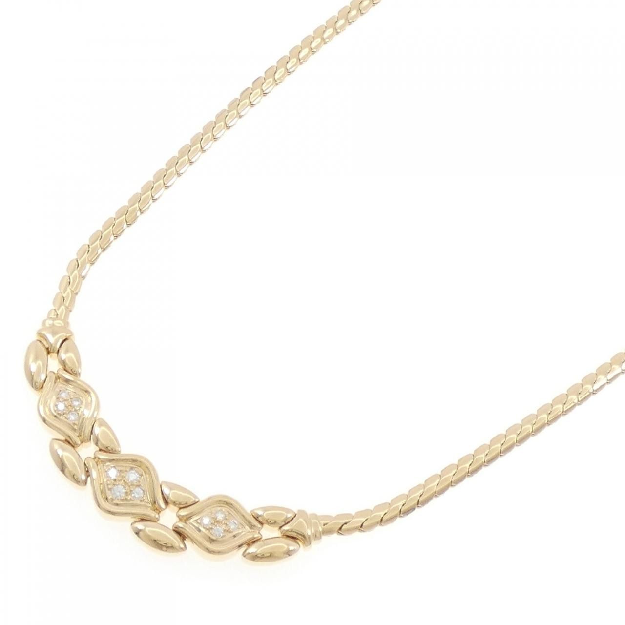 Other Tasaki Tasaki Au750 Diamond Necklace Metal Necklace DUTY FREE for USA Size ONE SIZE - 2 Thumbnail