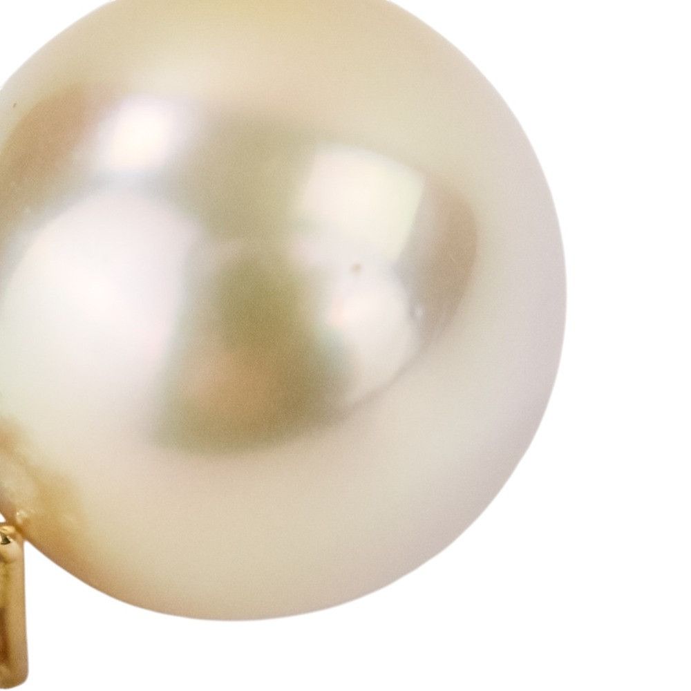 Other Tasaki TASAKI 7P Diamond Au750 Golden Pearl Pendant Top Metal Pendant DUTY FREE for USA Size ONE SIZE - 8 Thumbnail