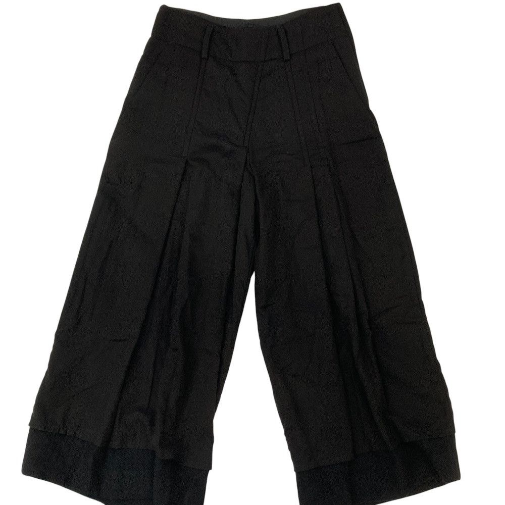 Other Yoji Yamamoto Y's COTTON WOOL Random Tuck Pants Cotton Pants YV-P09-829 DUTY FREE for USA Size ONE SIZE - 3 Thumbnail