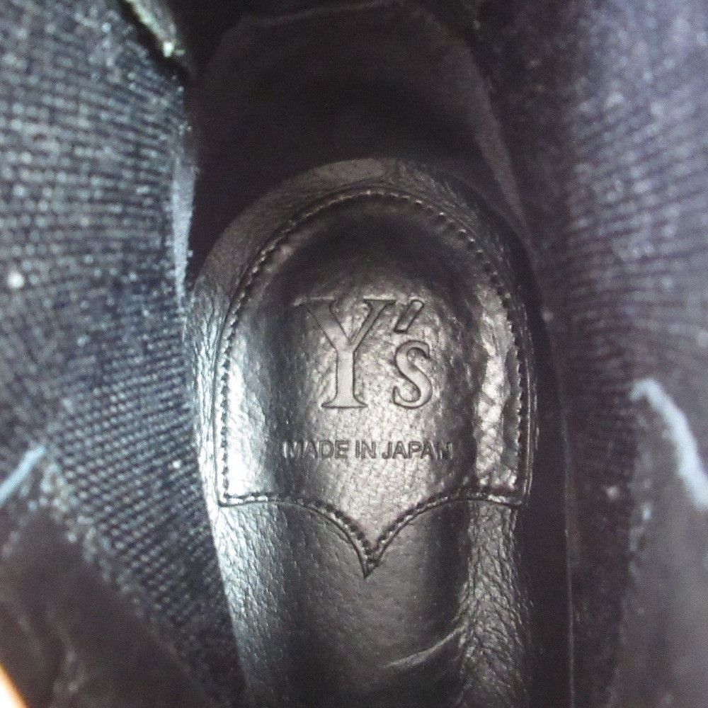 Other Yoji Yamamoto Y's Leather Short Boots Leather Shoes DUTY FREE for USA Size ONE SIZE - 5 Thumbnail