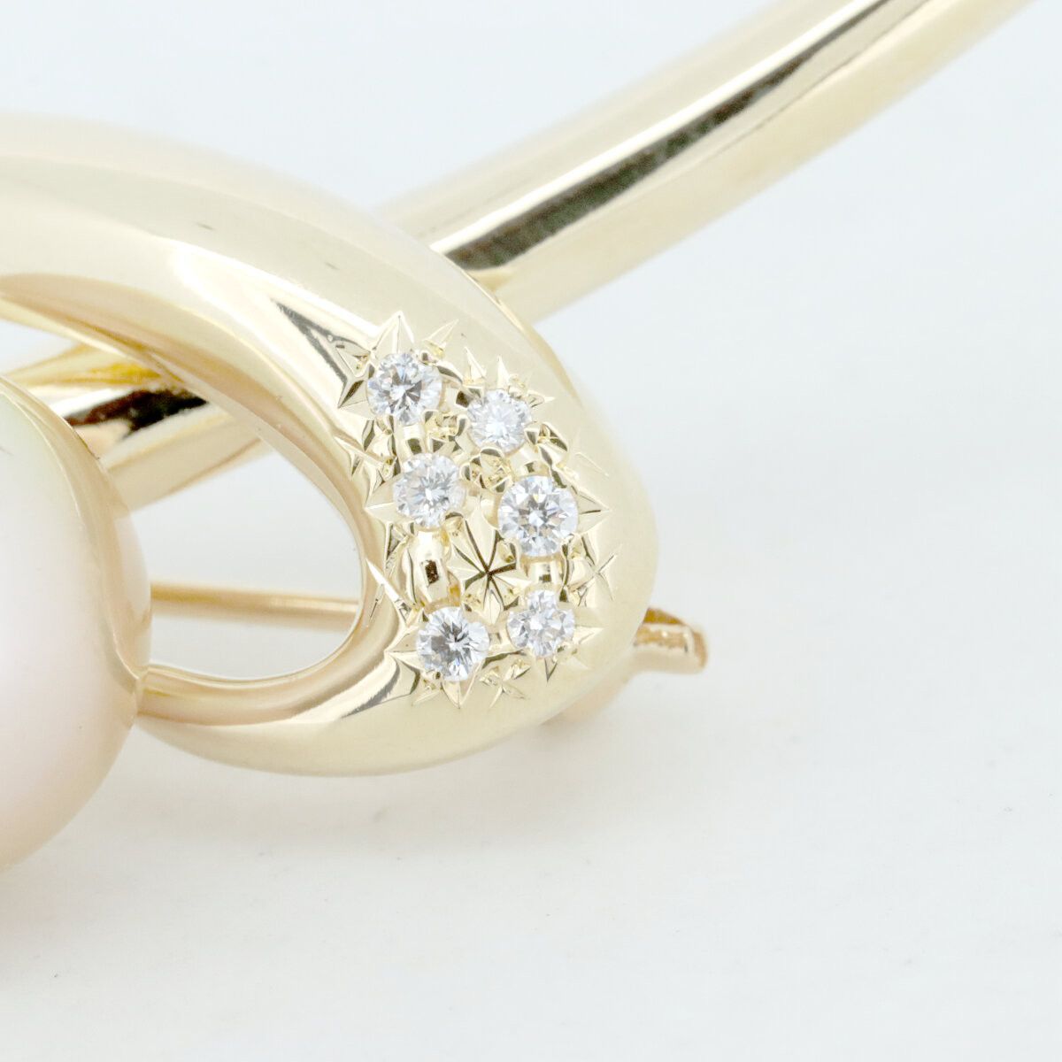 Other Tasaki Tasaki Pearl Diamond Au750 Brooch Precious Metal Brooch DUTY FREE for USA Size ONE SIZE - 2 Thumbnail