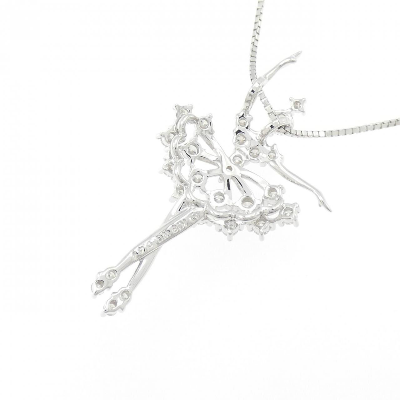 Other Tasaki Tasaki Au750 Diamond Necklace Precious Metal Necklace DUTY FREE for USA Size ONE SIZE - 4 Thumbnail