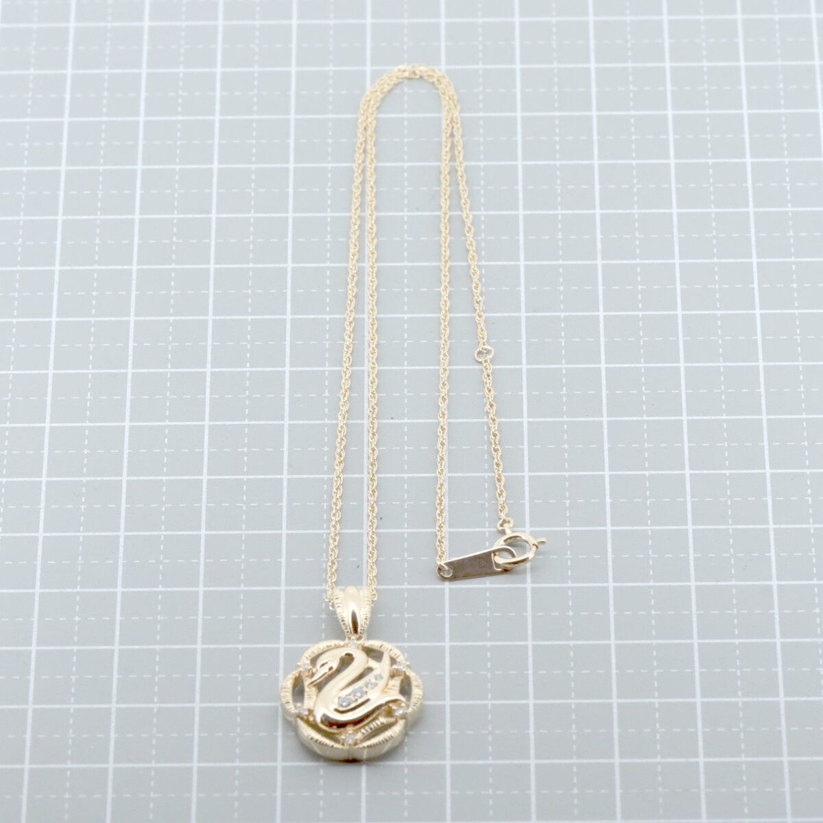 Other Tasaki Tasaki Swan Au750 Diamond Necklace Precious Metal Necklace DUTY FREE for USA Size ONE SIZE - 5 Thumbnail