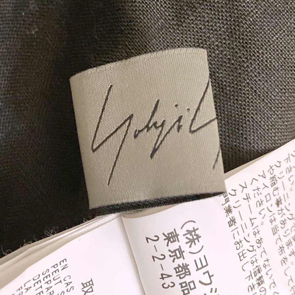 Other Yoji Yamamoto Yohji Yamamoto LINEN Blouse Textile Tops DUTY FREE for USA Size ONE SIZE - 8 Thumbnail
