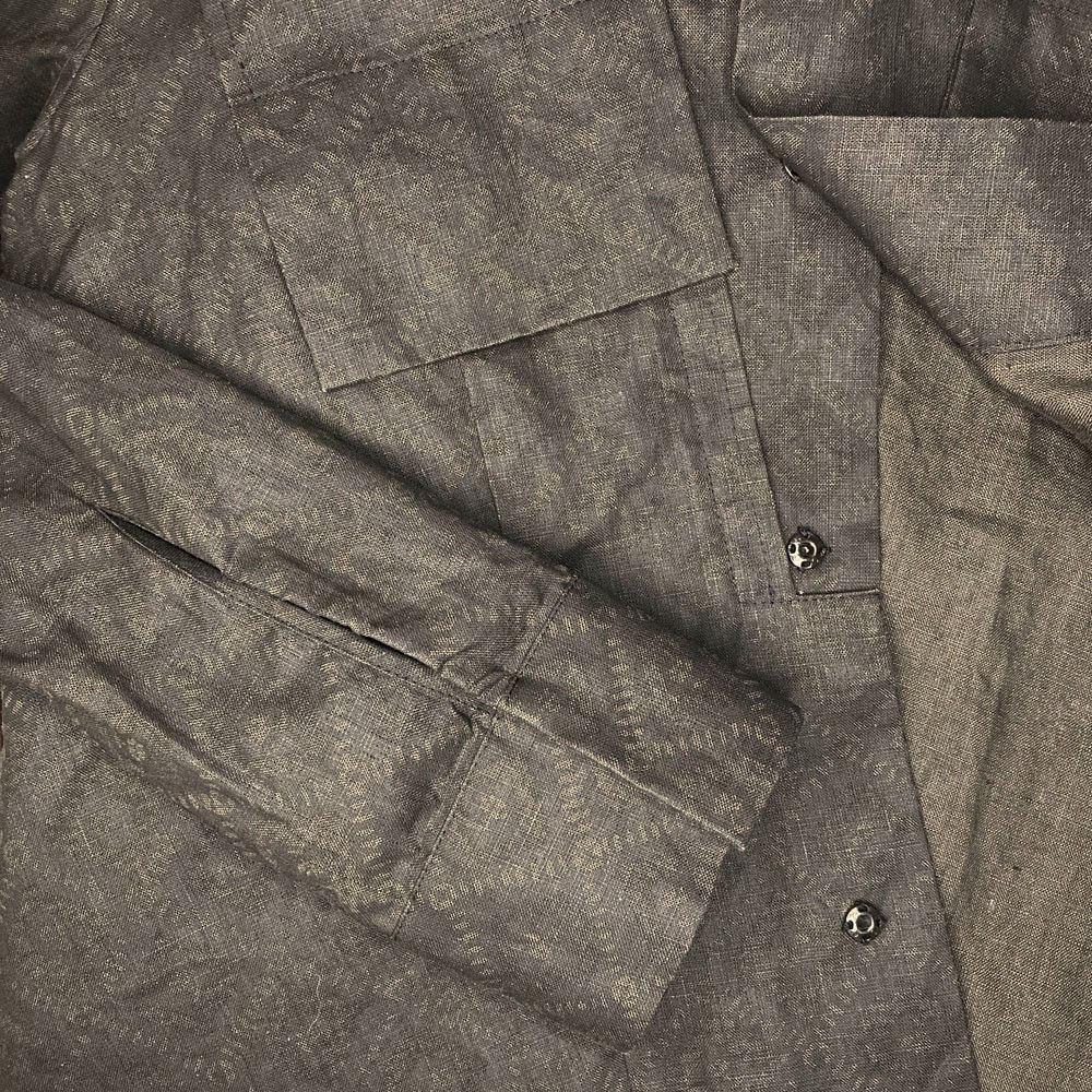 Other Yoji Yamamoto Yohji Yamamoto LINEN Blouse Textile Tops DUTY FREE for USA Size ONE SIZE - 5 Thumbnail