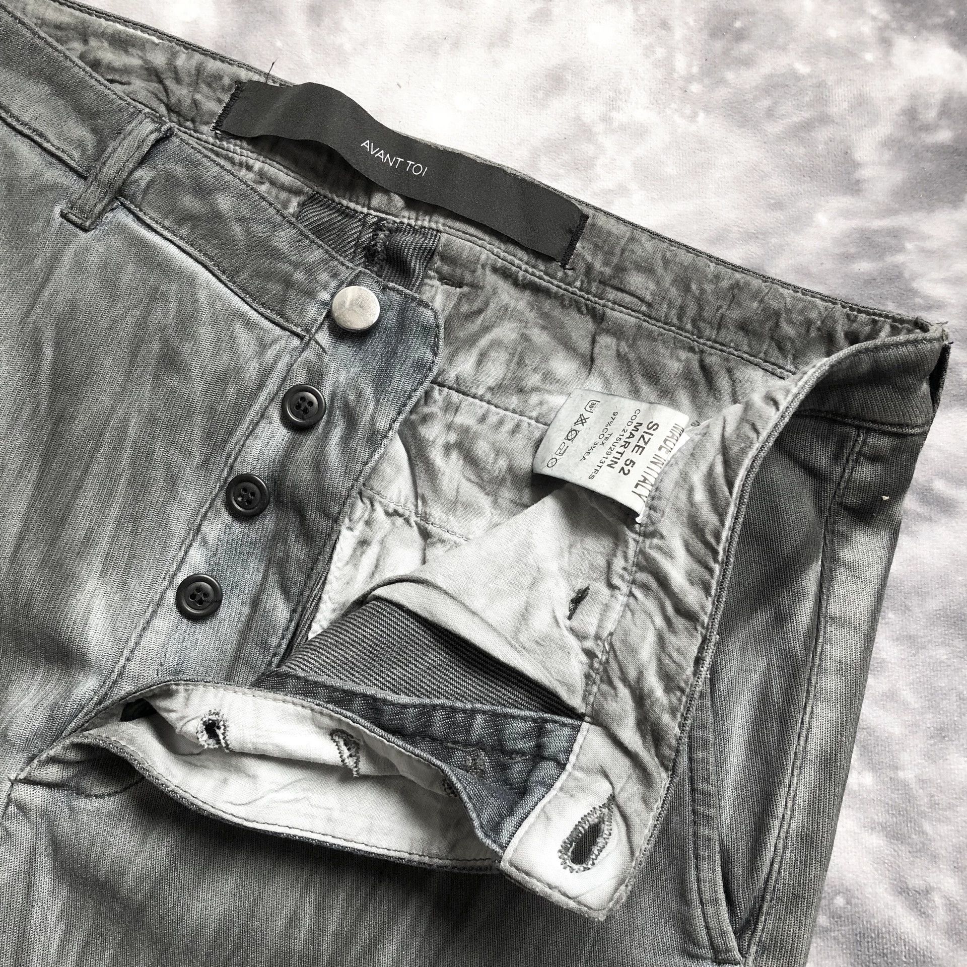 Avant Toi AVANT TOI Distressed Martin Men's Pants Size US 36 / EU 52 - 3 Thumbnail