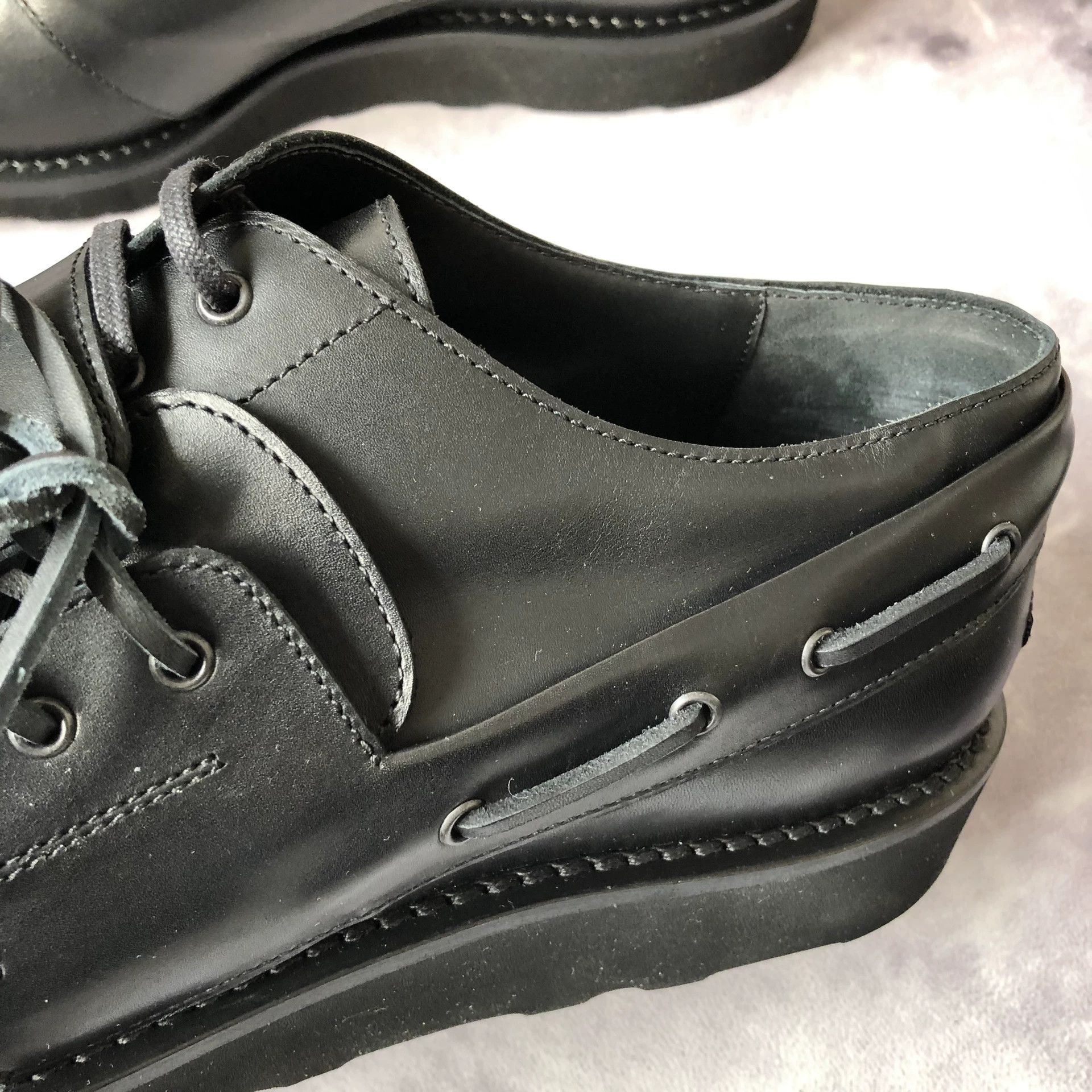 Maison Margiela Maison Margiela Deconstructed Boat Derby Shoes Size US 10 / EU 43 - 3 Thumbnail
