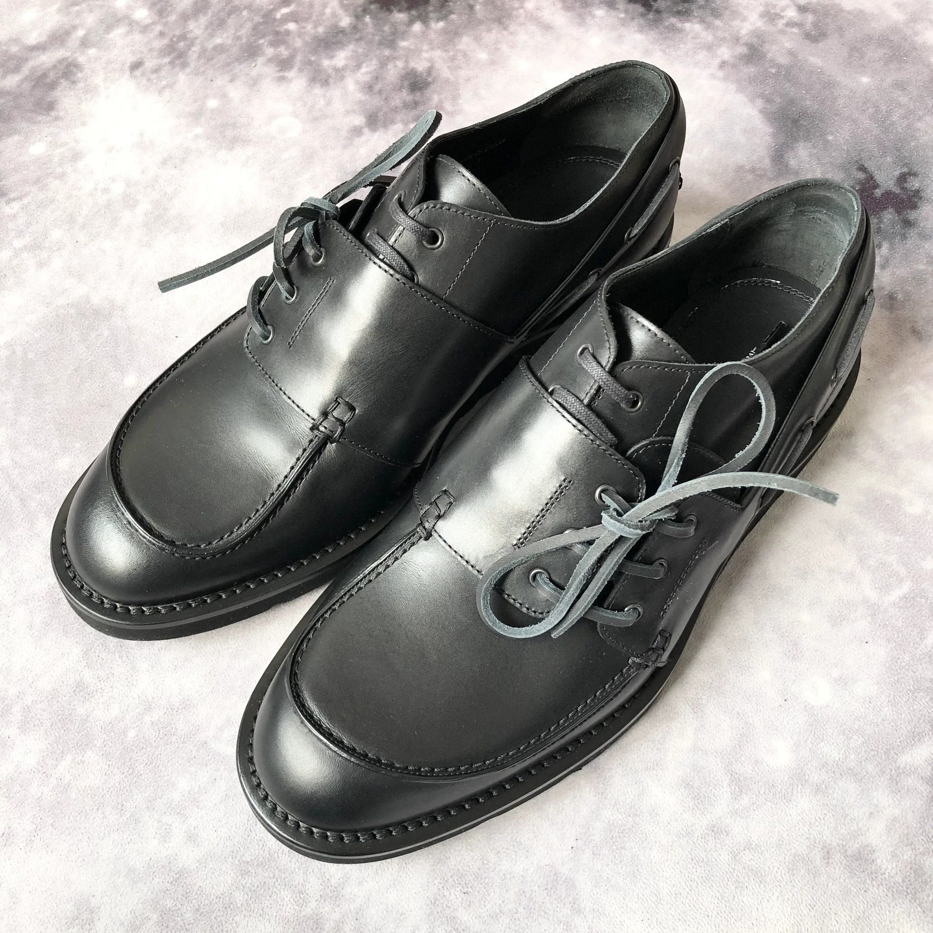 Maison Margiela Maison Margiela Deconstructed Boat Derby Shoes Size US 10 / EU 43 - 2 Thumbnail