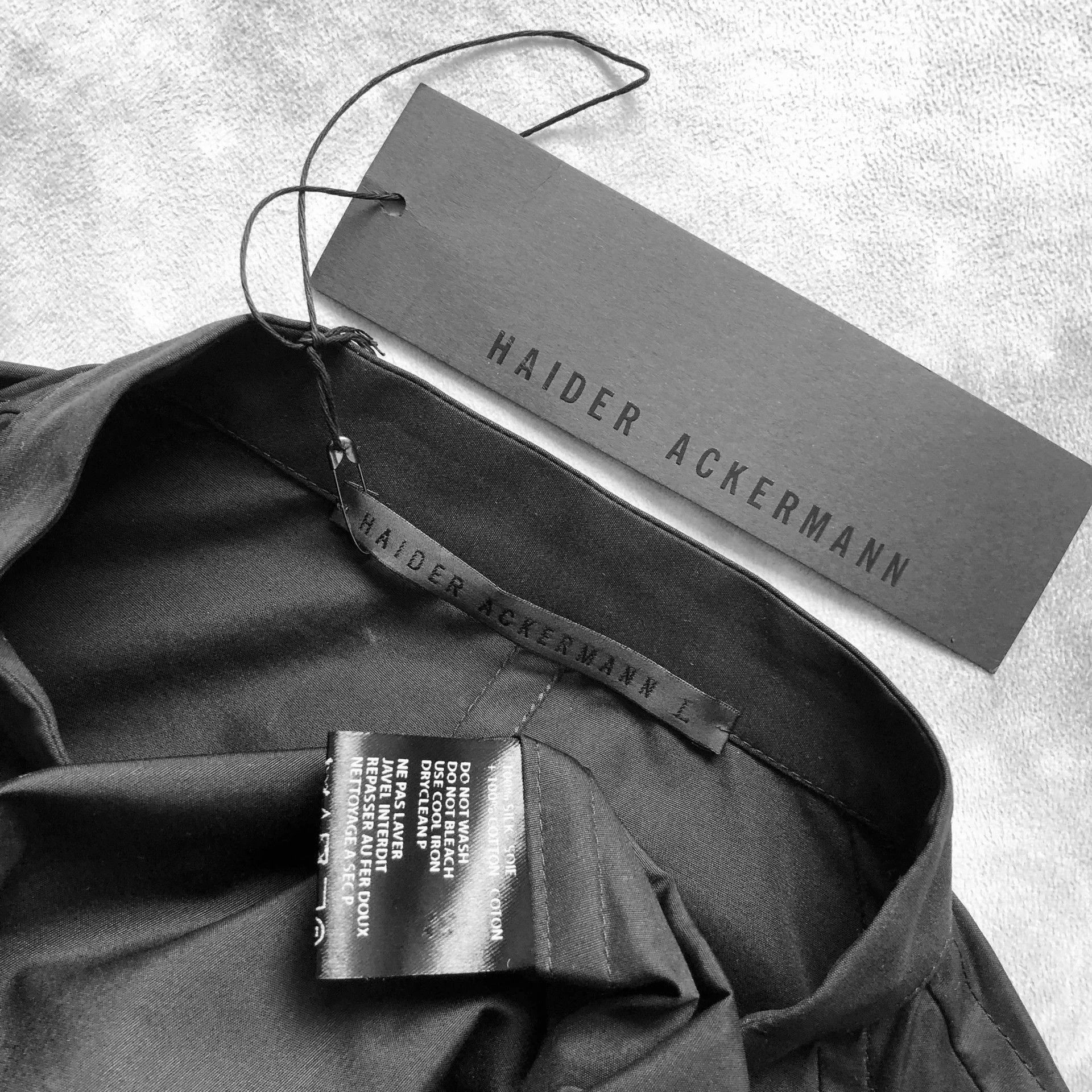 Haider Ackermann Haider Ackermann Structured Sleeve Workwear Shirt Size US L / EU 52-54 / 3 - 8 Thumbnail