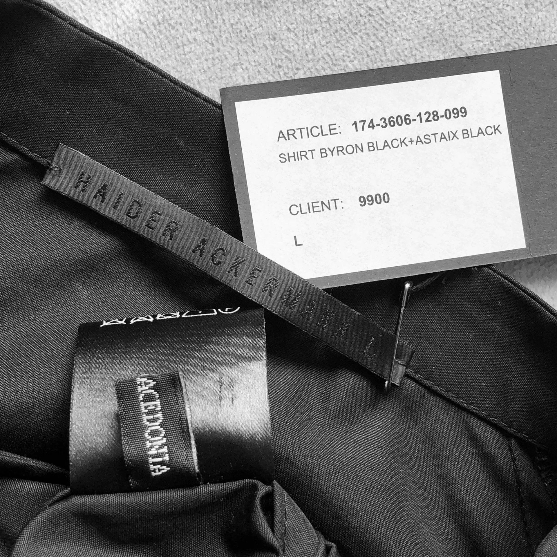 Haider Ackermann Haider Ackermann Structured Sleeve Workwear Shirt Size US L / EU 52-54 / 3 - 9 Thumbnail