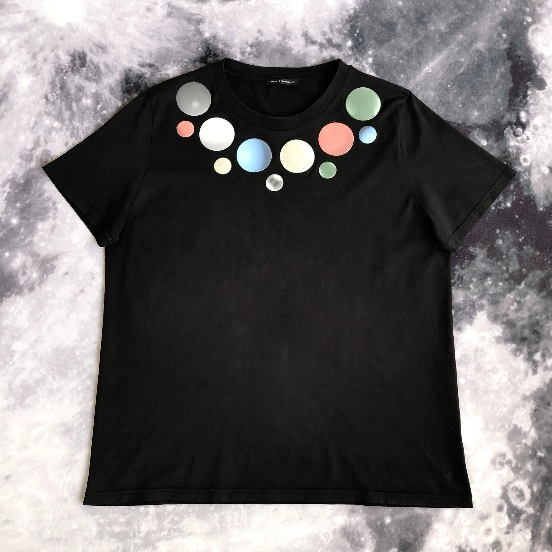 Christopher Kane CHRISTOPHER KANE 14FW Molecular Structure T-Shirt Size US L / EU 52-54 / 3 - 2 Thumbnail