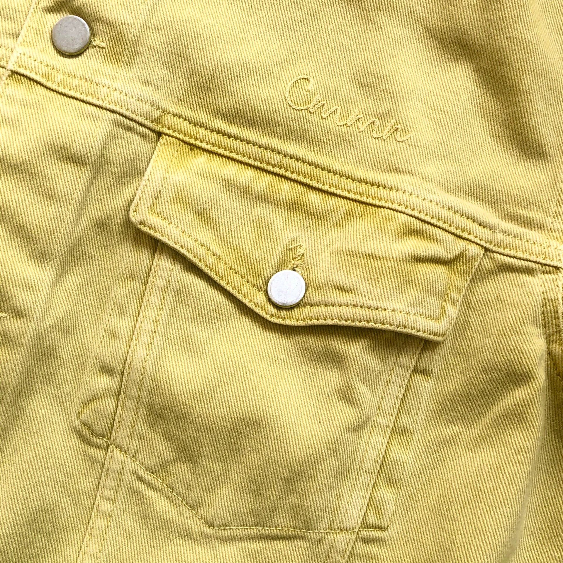 CMMN SWDN CMMN SWDN Yellow Denim Boris Jacket Size US M / EU 48-50 / 2 - 7 Thumbnail
