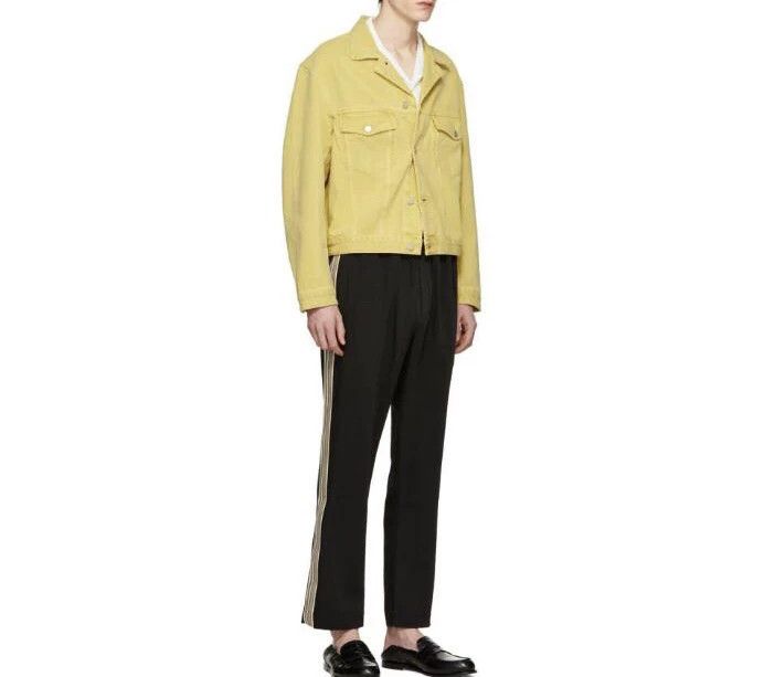 CMMN SWDN CMMN SWDN Yellow Denim Boris Jacket Size US M / EU 48-50 / 2 - 3 Thumbnail