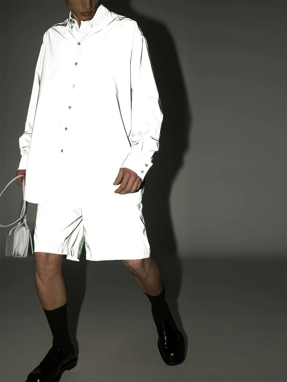 Sies Marjan Sies Marjan Reflective 3M Men's Shirt Size US M / EU 48-50 / 2 - 4 Thumbnail