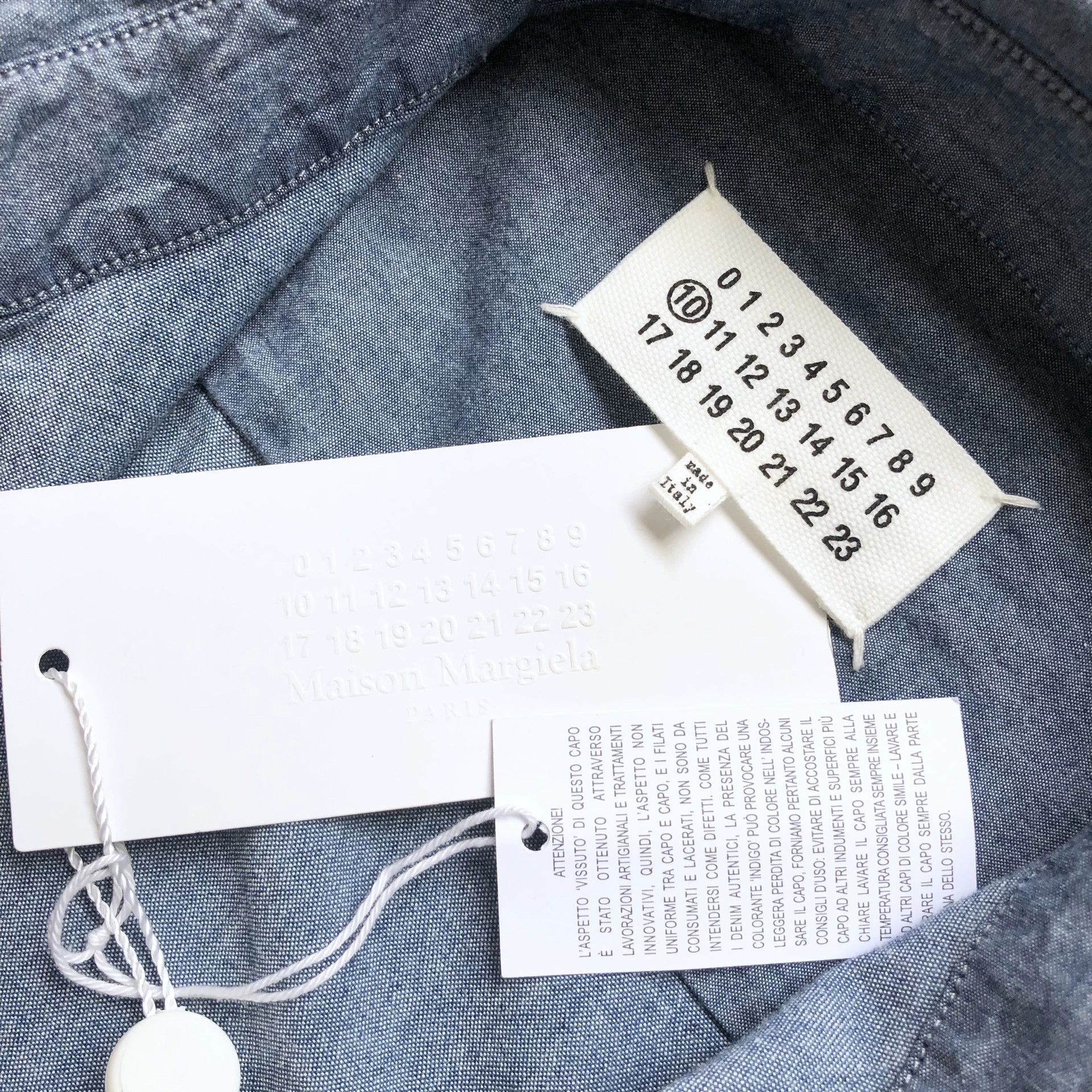 Maison Margiela Maison Margiela Deconstructed Western Denim Shirt Size US XS / EU 42 / 0 - 7 Thumbnail