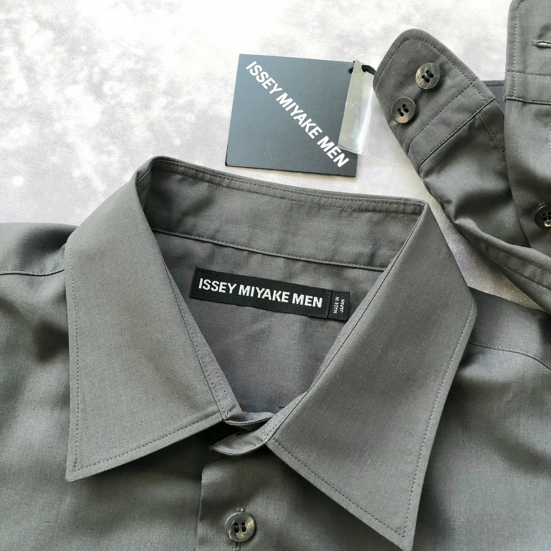 Issey Miyake Issey Miyake Men Pleats Long-Sleeve Shirt Size US L / EU 52-54 / 3 - 6 Thumbnail