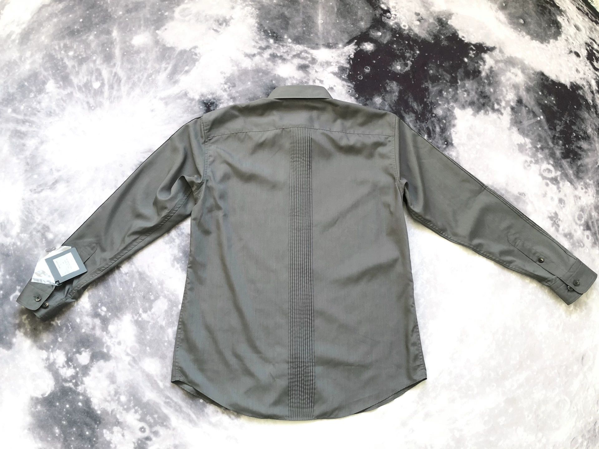Issey Miyake Issey Miyake Men Pleats Long-Sleeve Shirt Size US L / EU 52-54 / 3 - 8 Thumbnail