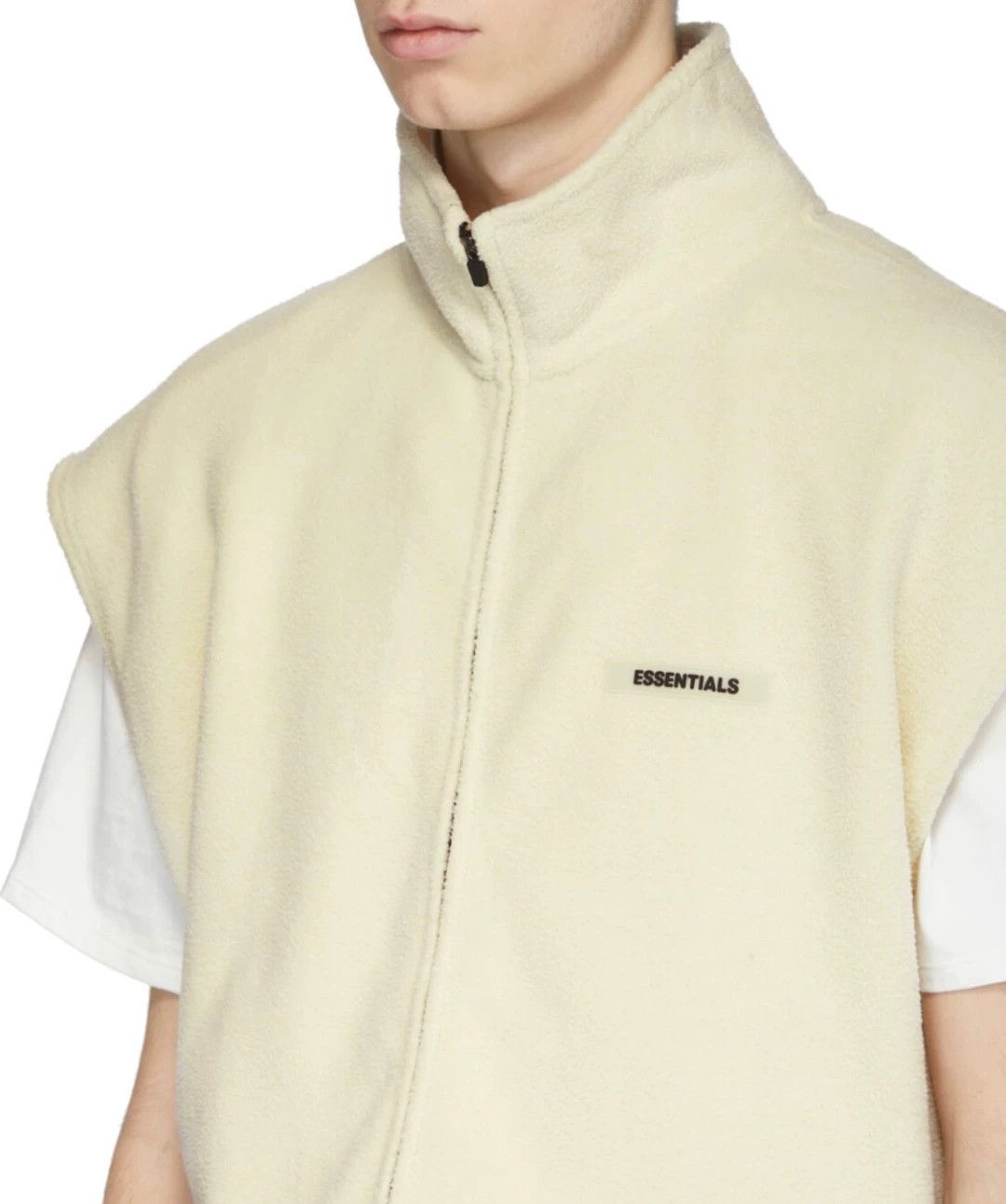 Fear of God FOG Essentials 20SS Stand Collar Fleece Vest Size US L / EU 52-54 / 3 - 2 Thumbnail