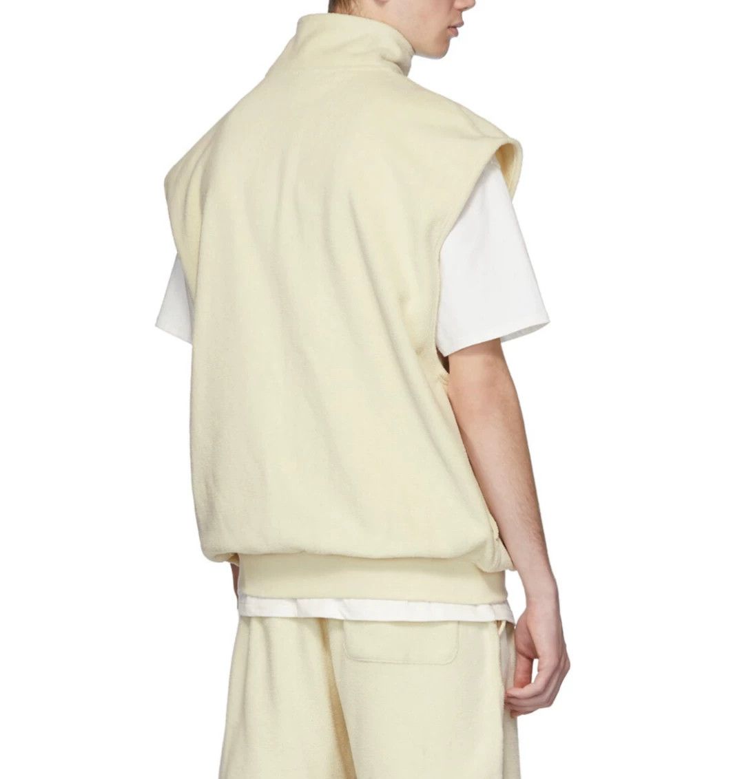 Fear of God FOG Essentials 20SS Stand Collar Fleece Vest Size US L / EU 52-54 / 3 - 3 Thumbnail