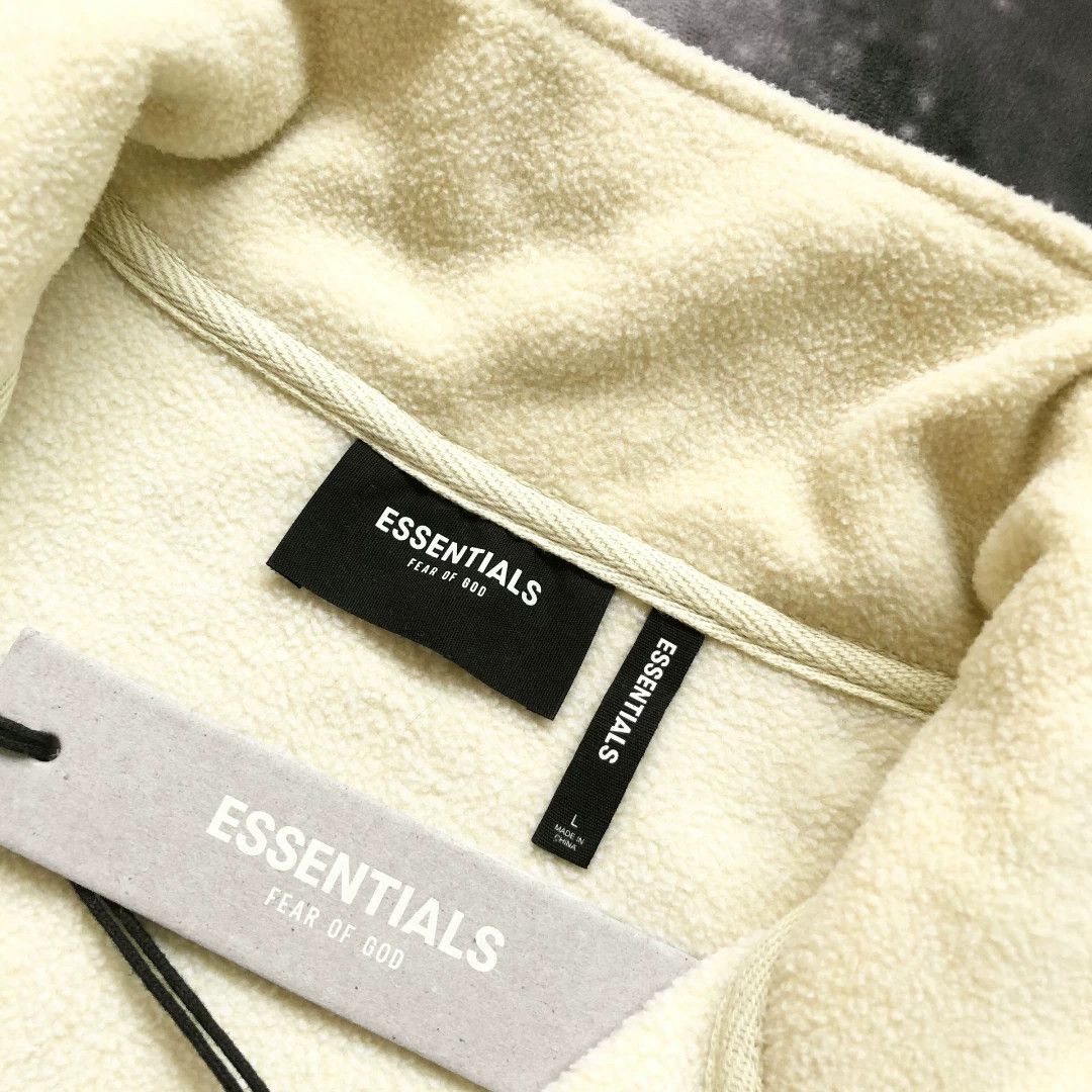 Fear of God FOG Essentials 20SS Stand Collar Fleece Vest Size US L / EU 52-54 / 3 - 6 Thumbnail