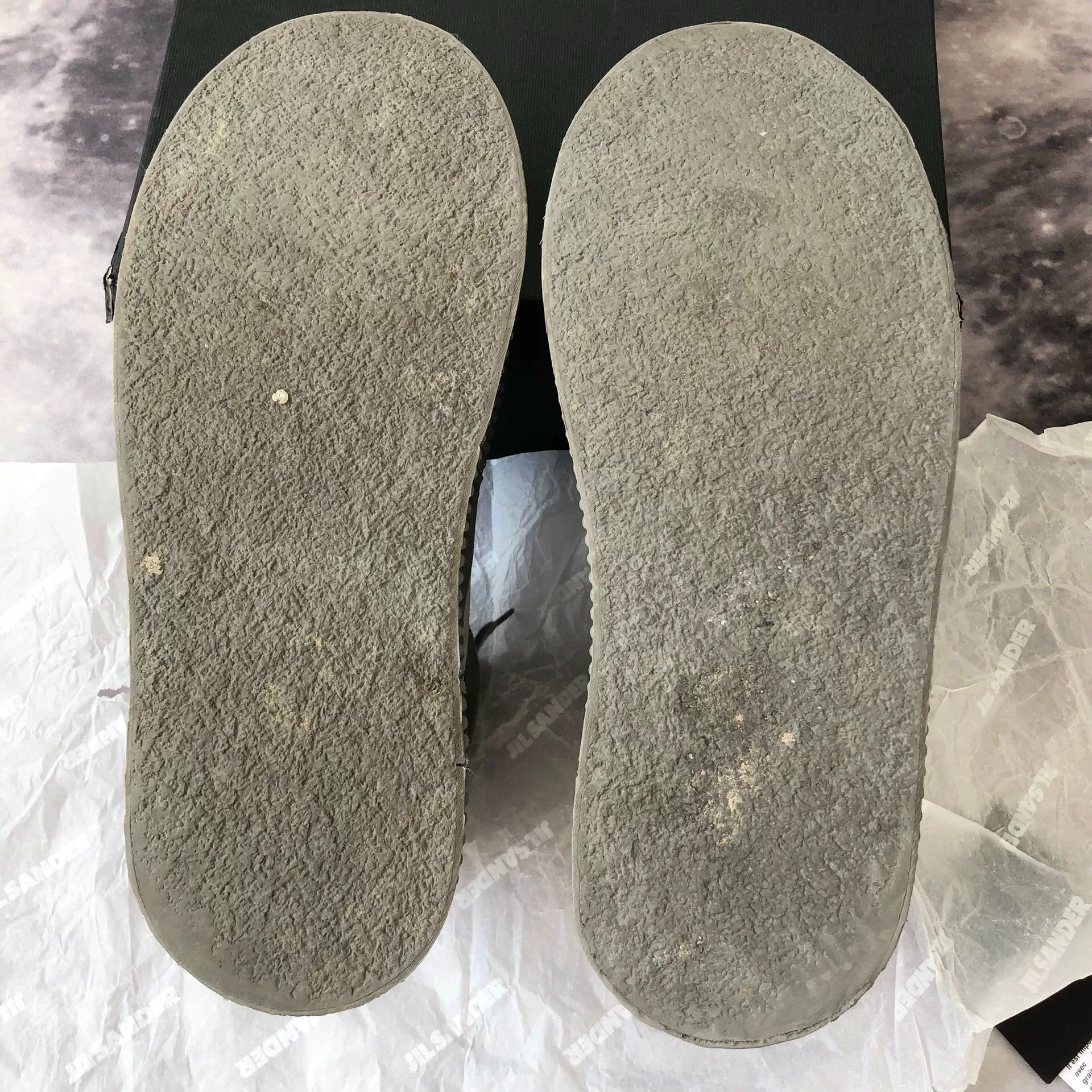 Jil Sander JIL SANDER Yin Yang Gray Thick Sole Shoes Size US 9 / EU 42 - 9 Thumbnail
