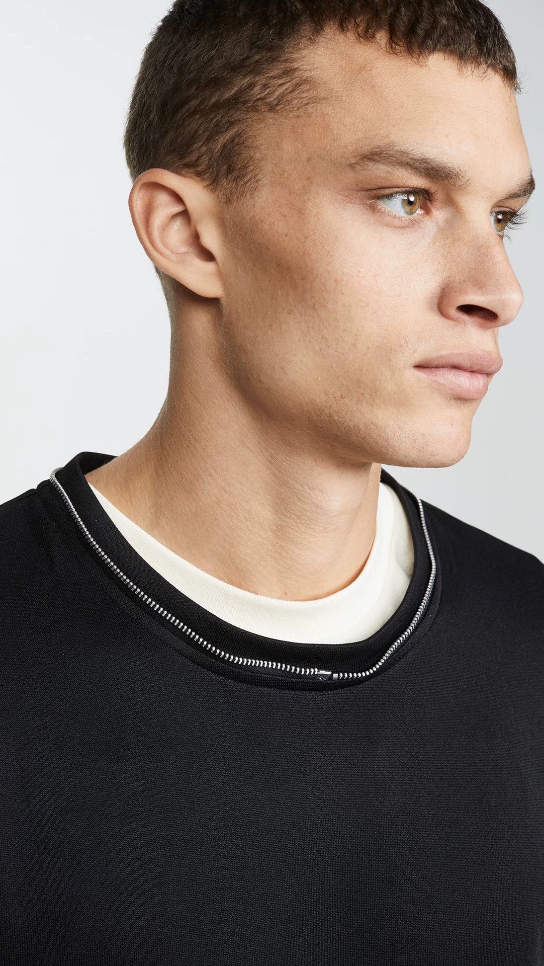 Helmut Lang Helmut Lang Detachable Hoodie Zip Sweatshirt Size US L / EU 52-54 / 3 - 4 Thumbnail