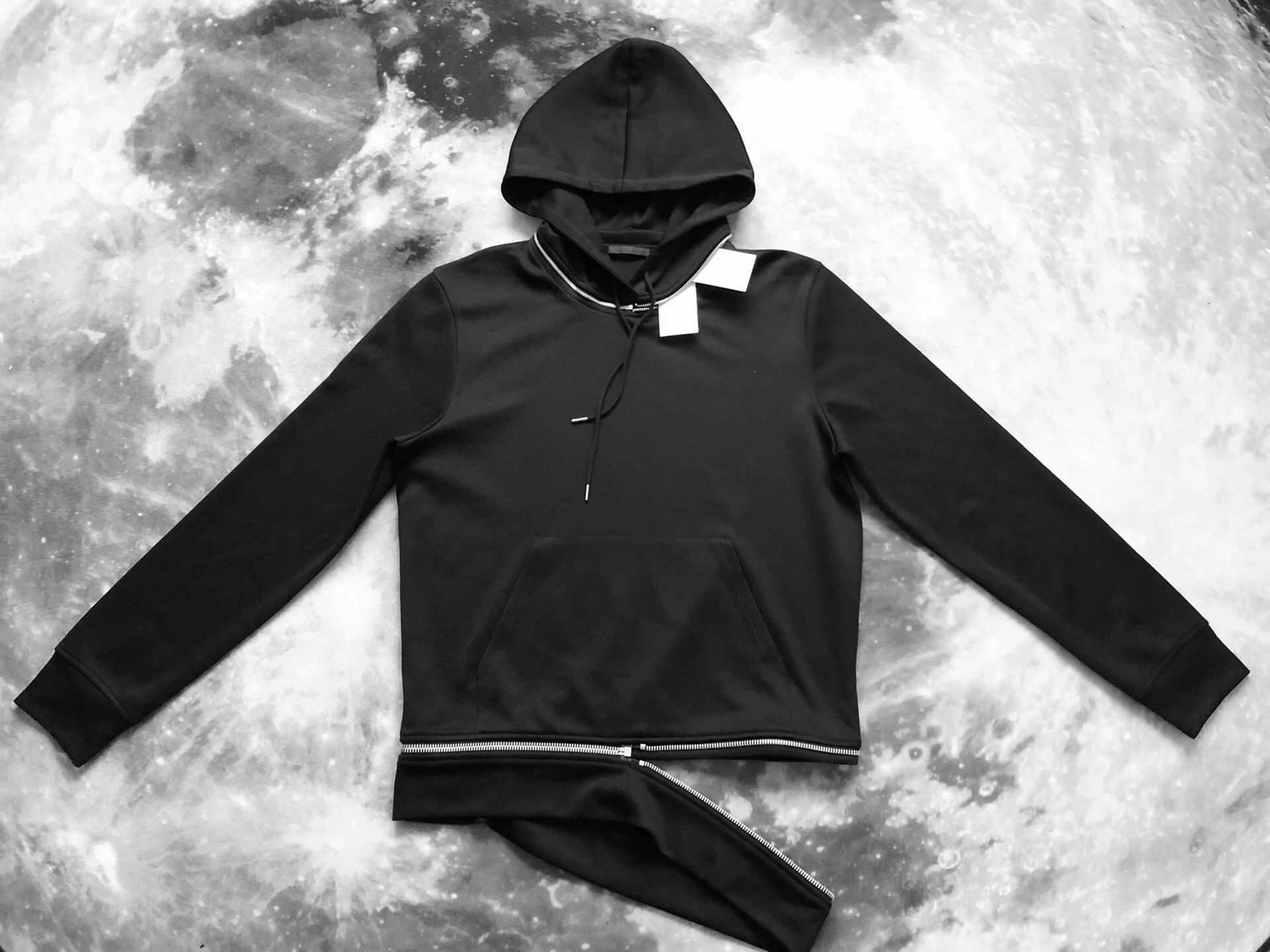 Helmut Lang Helmut Lang Detachable Hoodie Zip Sweatshirt Size US L / EU 52-54 / 3 - 6 Thumbnail