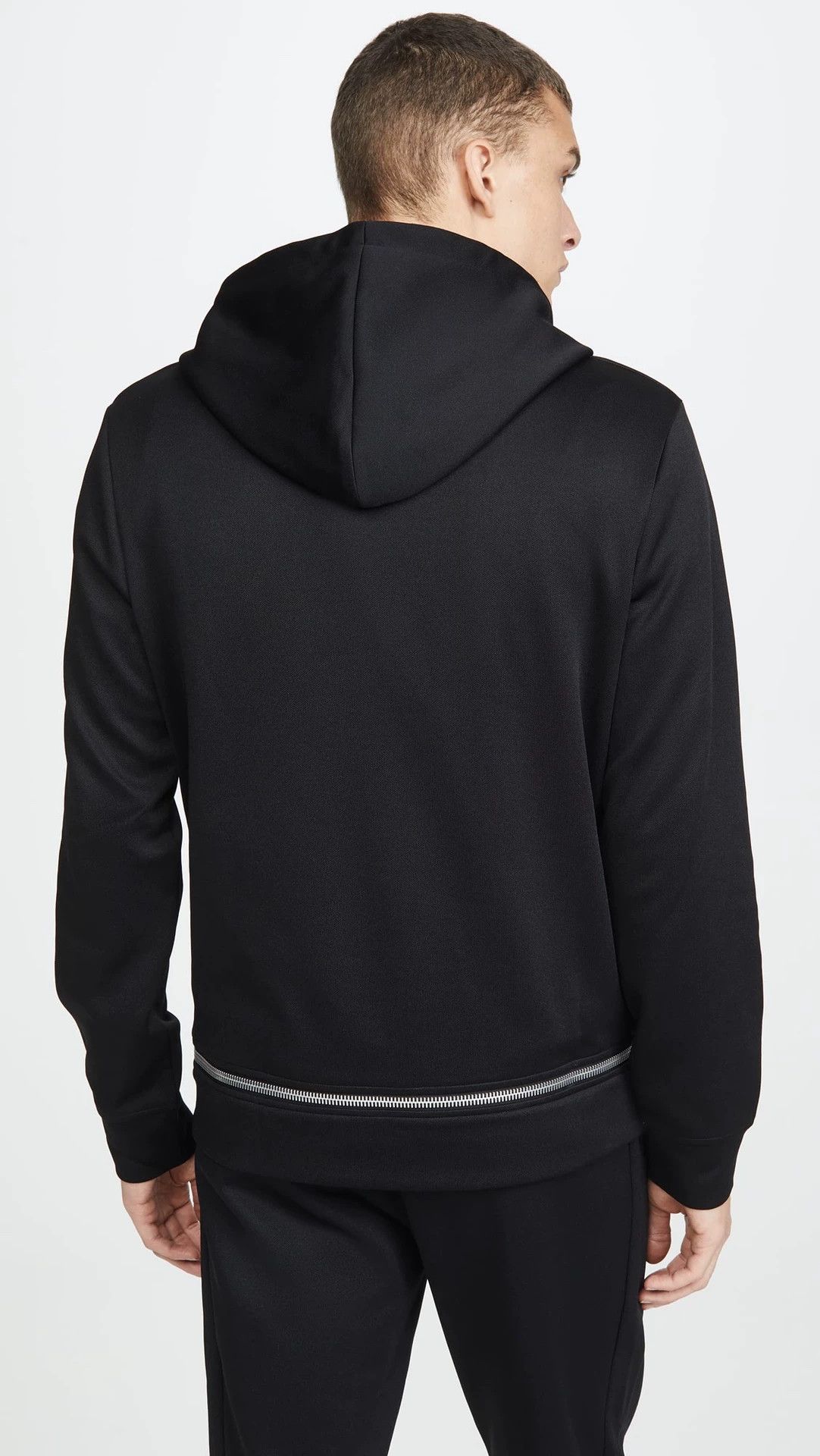 Helmut Lang Helmut Lang Detachable Hoodie Zip Sweatshirt Size US L / EU 52-54 / 3 - 2 Thumbnail