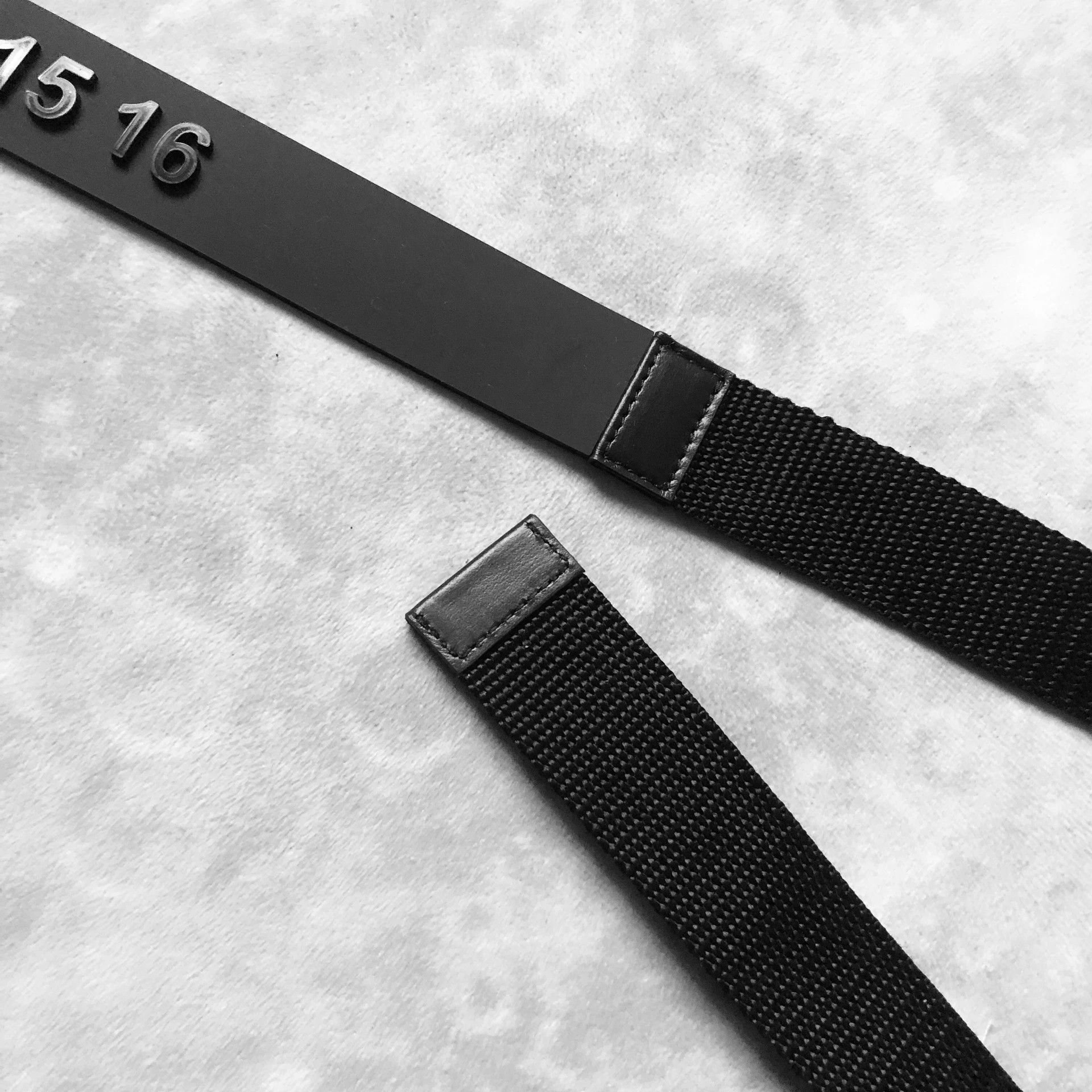 Maison Margiela Maison Margiela 3D Number Patchwork Belt Size ONE SIZE - 7 Thumbnail