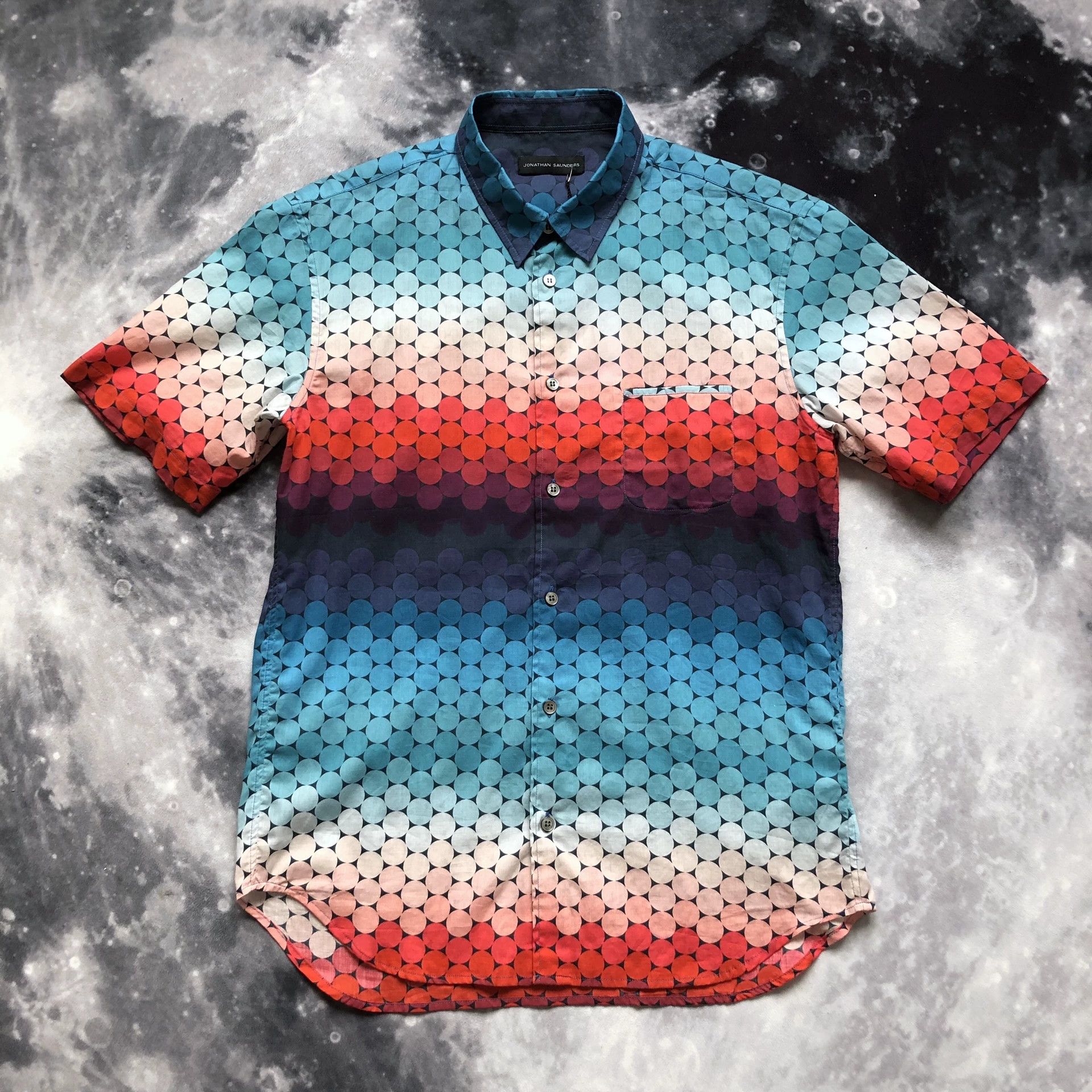 Jonathan Saunders Jonathan Saunders Rainbow Pixel Shirt Size US M / EU 48-50 / 2 - 2 Thumbnail