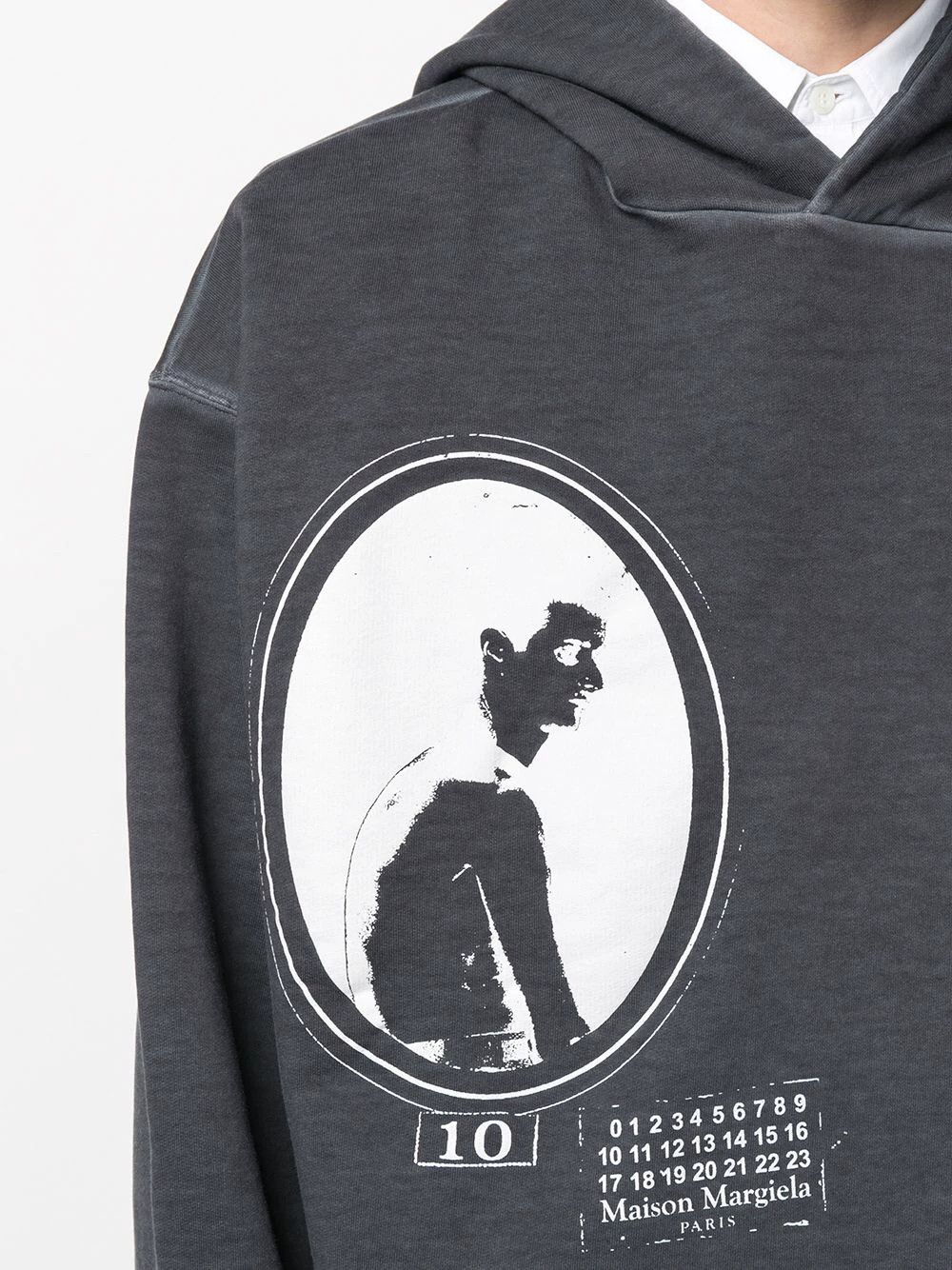 Maison Margiela Maison Margiela 21SS Portrait Washed Hoodie Size US M / EU 48-50 / 2 - 3 Thumbnail