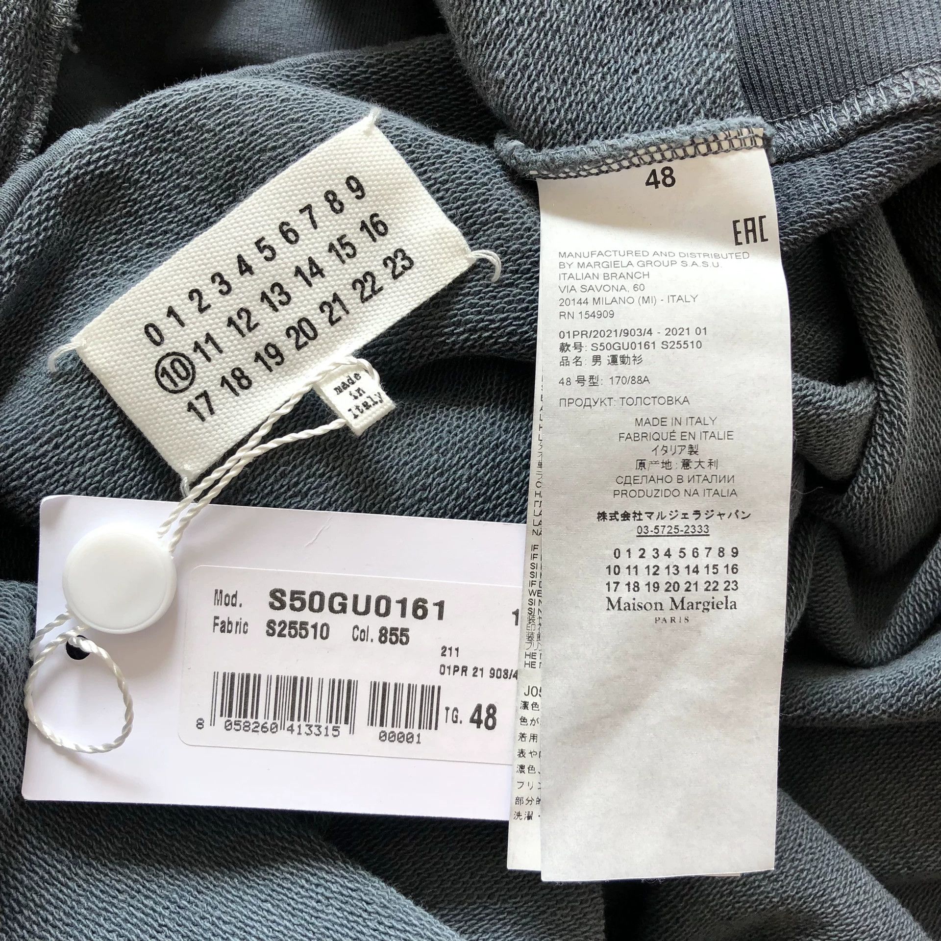 Maison Margiela Maison Margiela 21SS Portrait Washed Hoodie Size US M / EU 48-50 / 2 - 9 Thumbnail