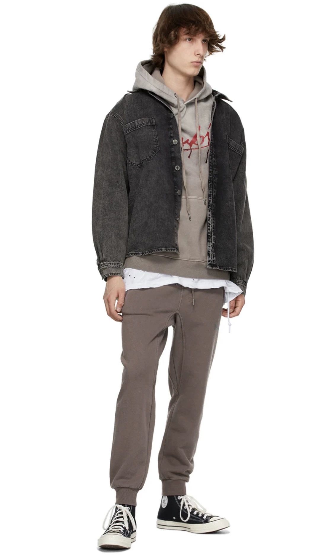 Ksubi KSUBI FLINT BIGGIE Gradient Hoodie Size US L / EU 52-54 / 3 - 3 Thumbnail