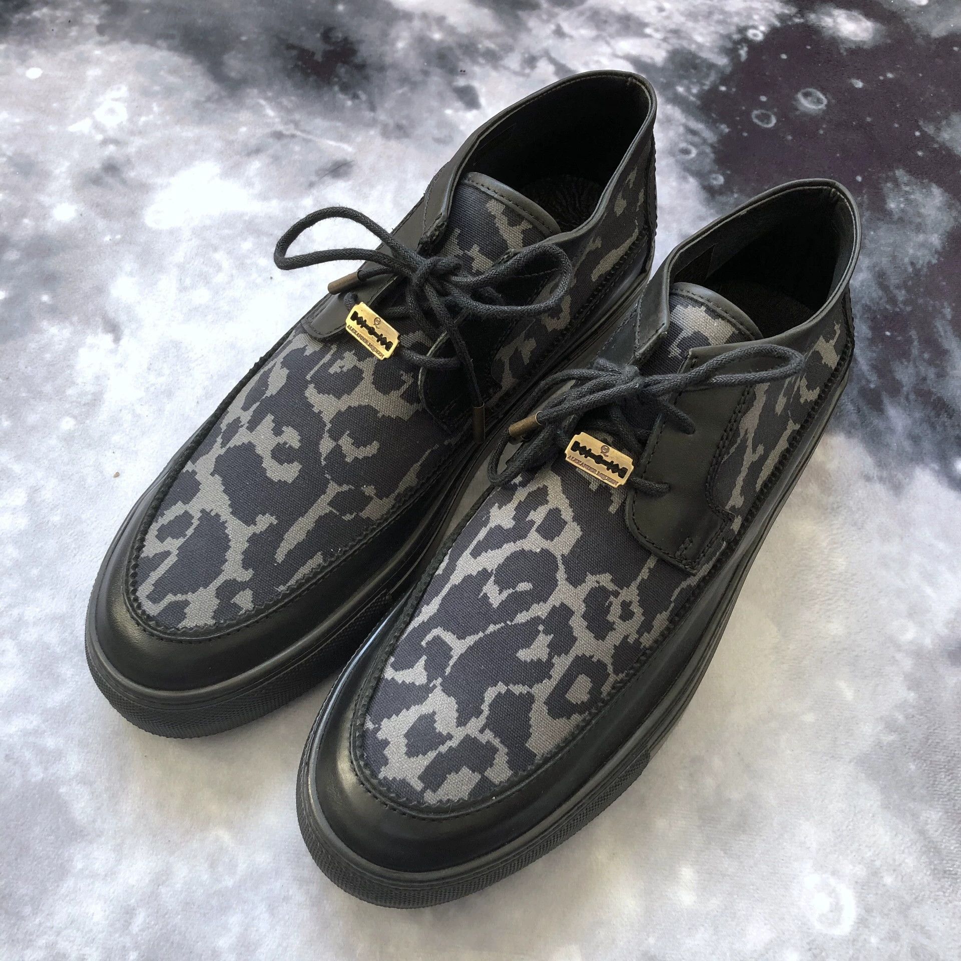Alexander McQueen MCQ Alexander McQueen Blade Buckle Leopard Men's Shoes Size US 9 / EU 42 - 2 Thumbnail