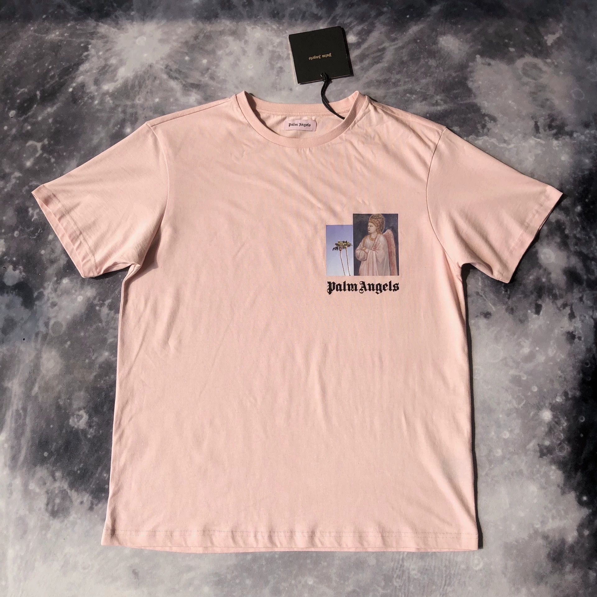 Palm Angels Palm Angels Men's Crewneck Short-Sleeve T-Shirt Size US L / EU 52-54 / 3 - 2 Thumbnail