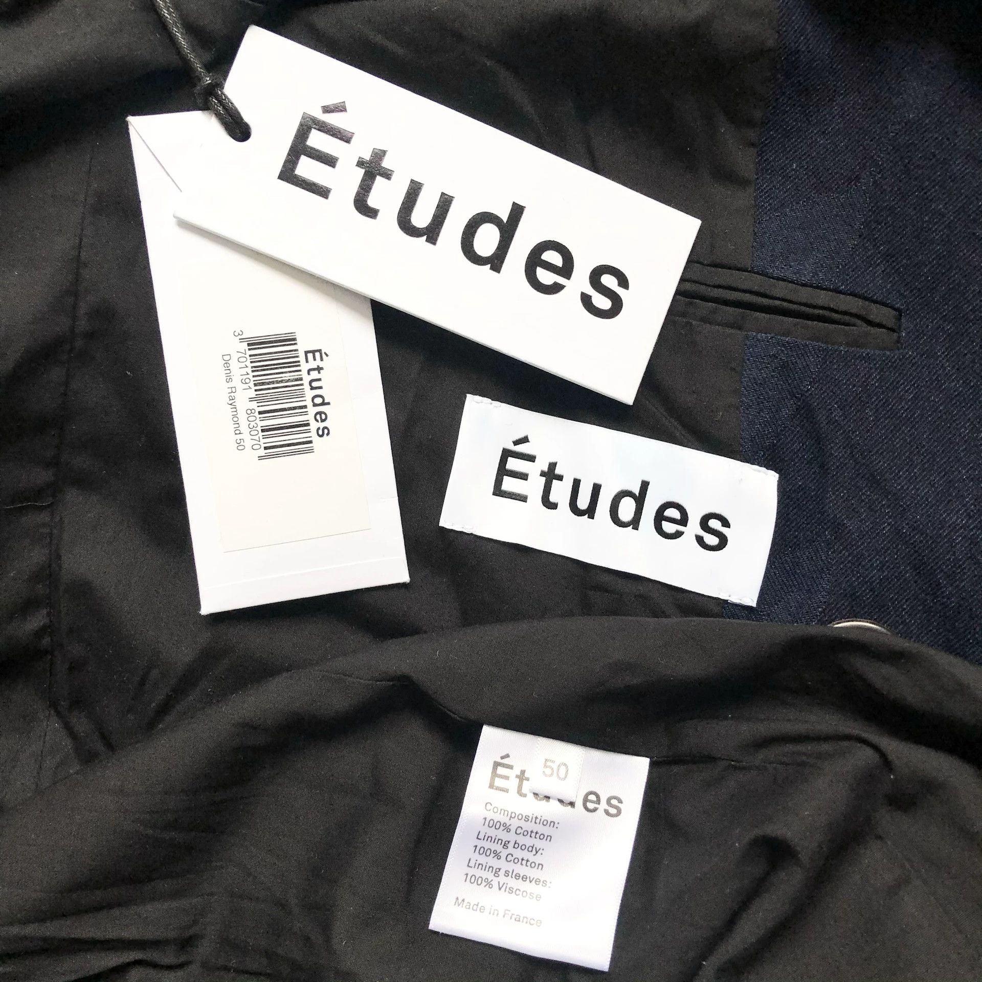 Etudes Etudes Indigo Raymond Coat Size US M / EU 48-50 / 2 - 5 Thumbnail