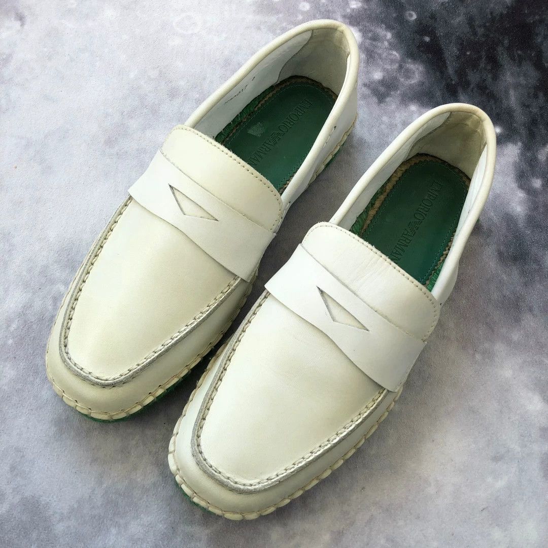 Emporio Armani Emporio Armani Men's Espadrille Loafers Size US 8 / EU 41 - 2 Thumbnail