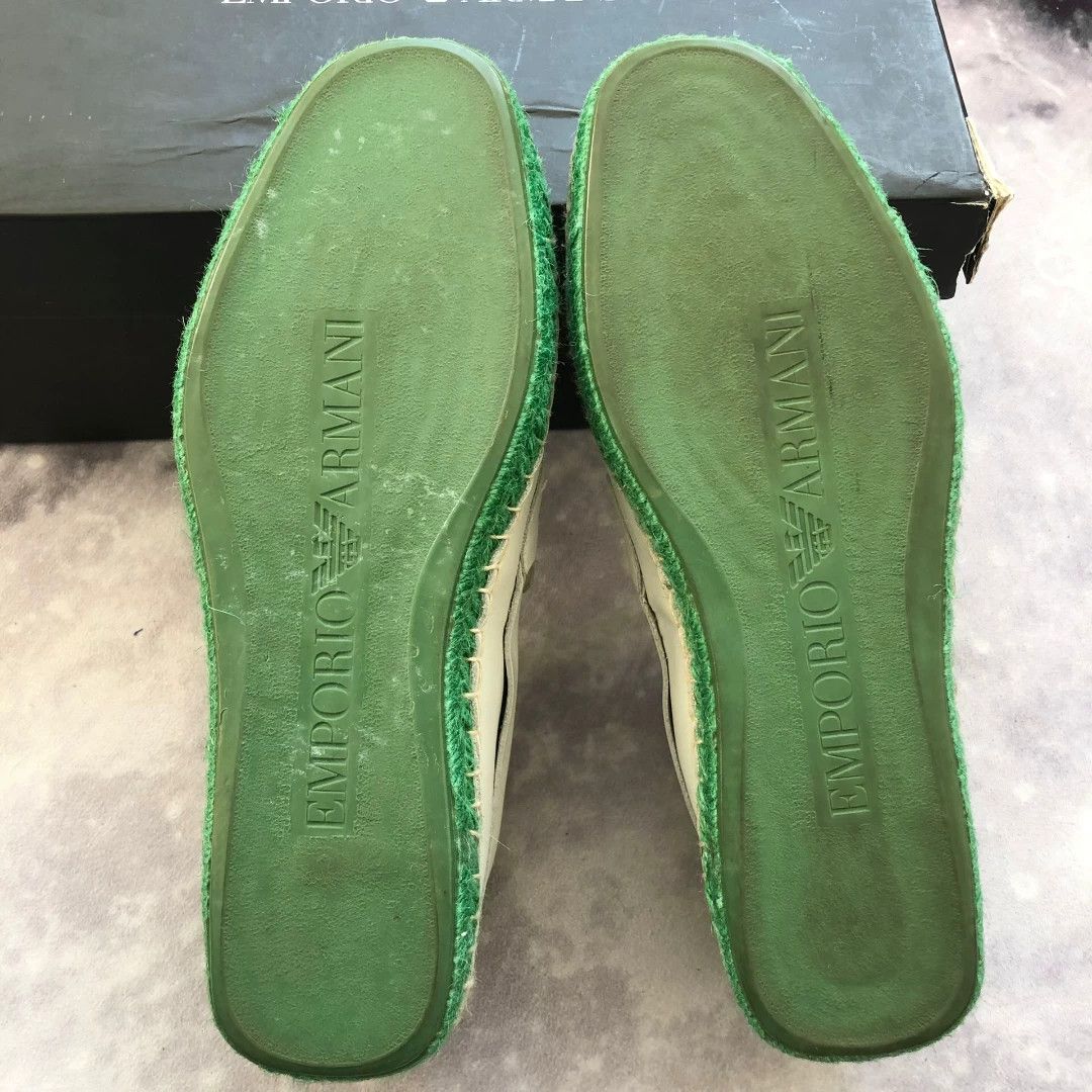 Emporio Armani Emporio Armani Men's Espadrille Loafers Size US 8 / EU 41 - 8 Thumbnail