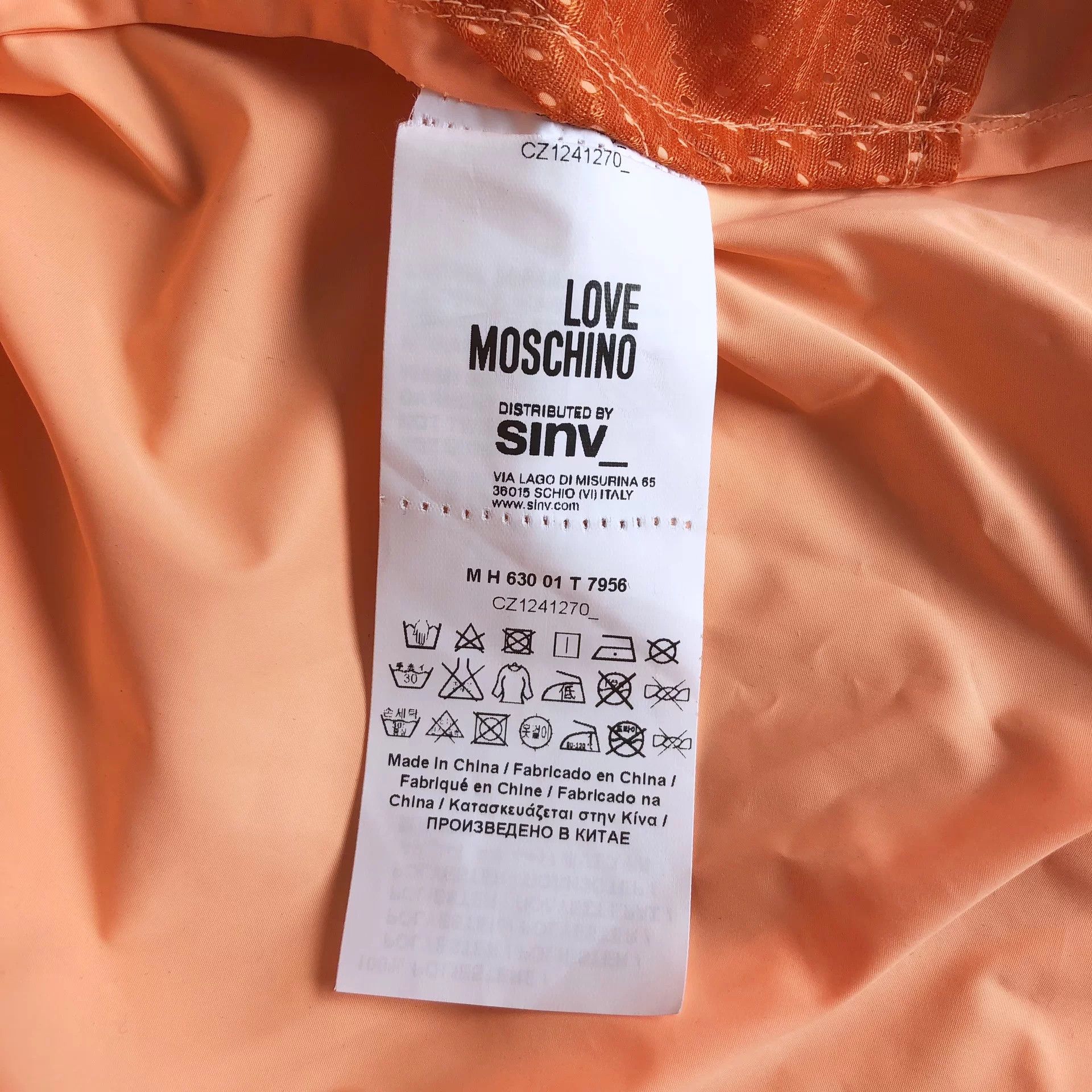 Moschino MOSCHINO LOVE Line Hooded Windbreaker Size US M / EU 48-50 / 2 - 9 Thumbnail