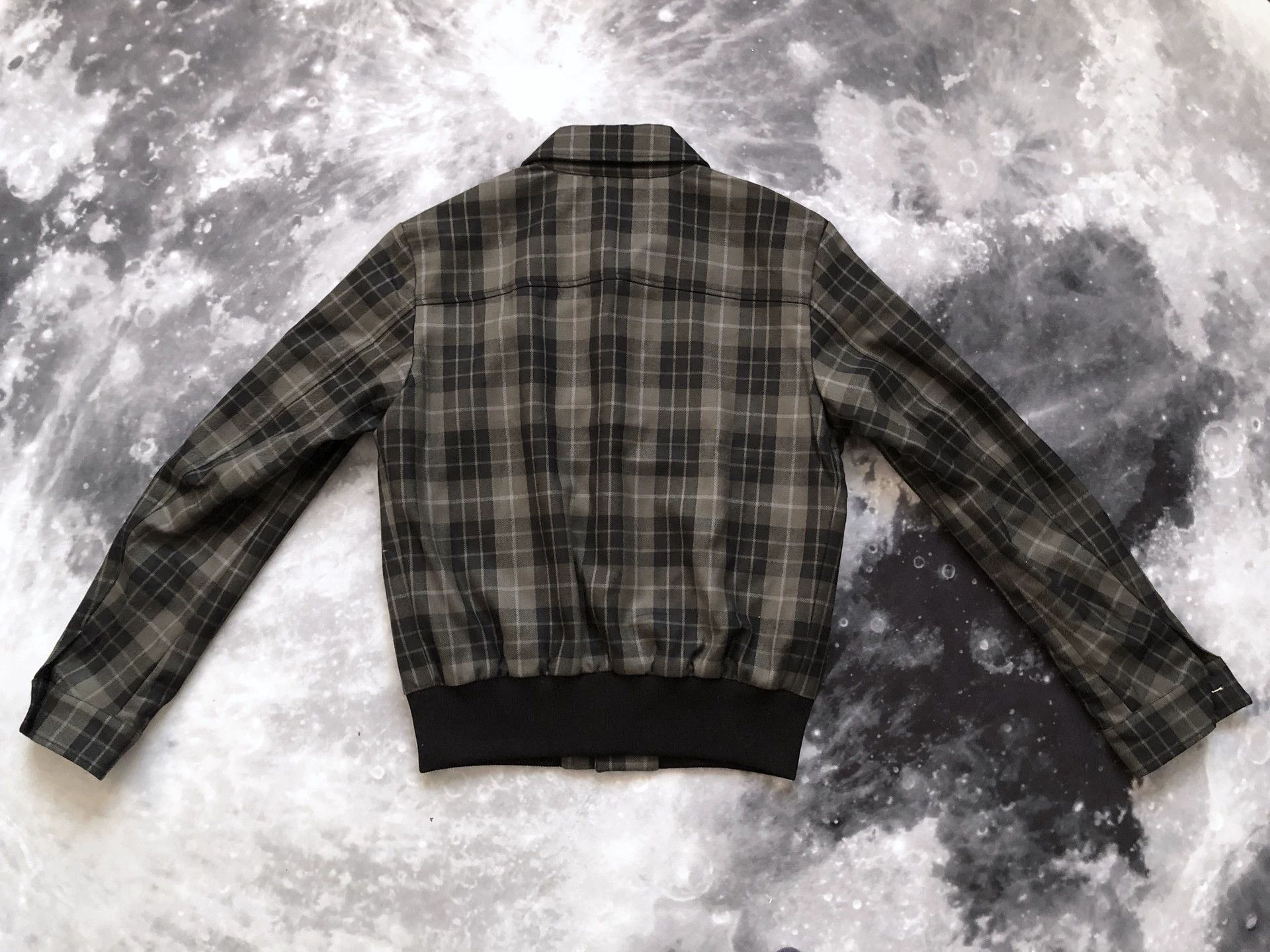 Versus VERSUS Lion Head Button Plaid Bomber Jacket Size US M / EU 48-50 / 2 - 7 Thumbnail