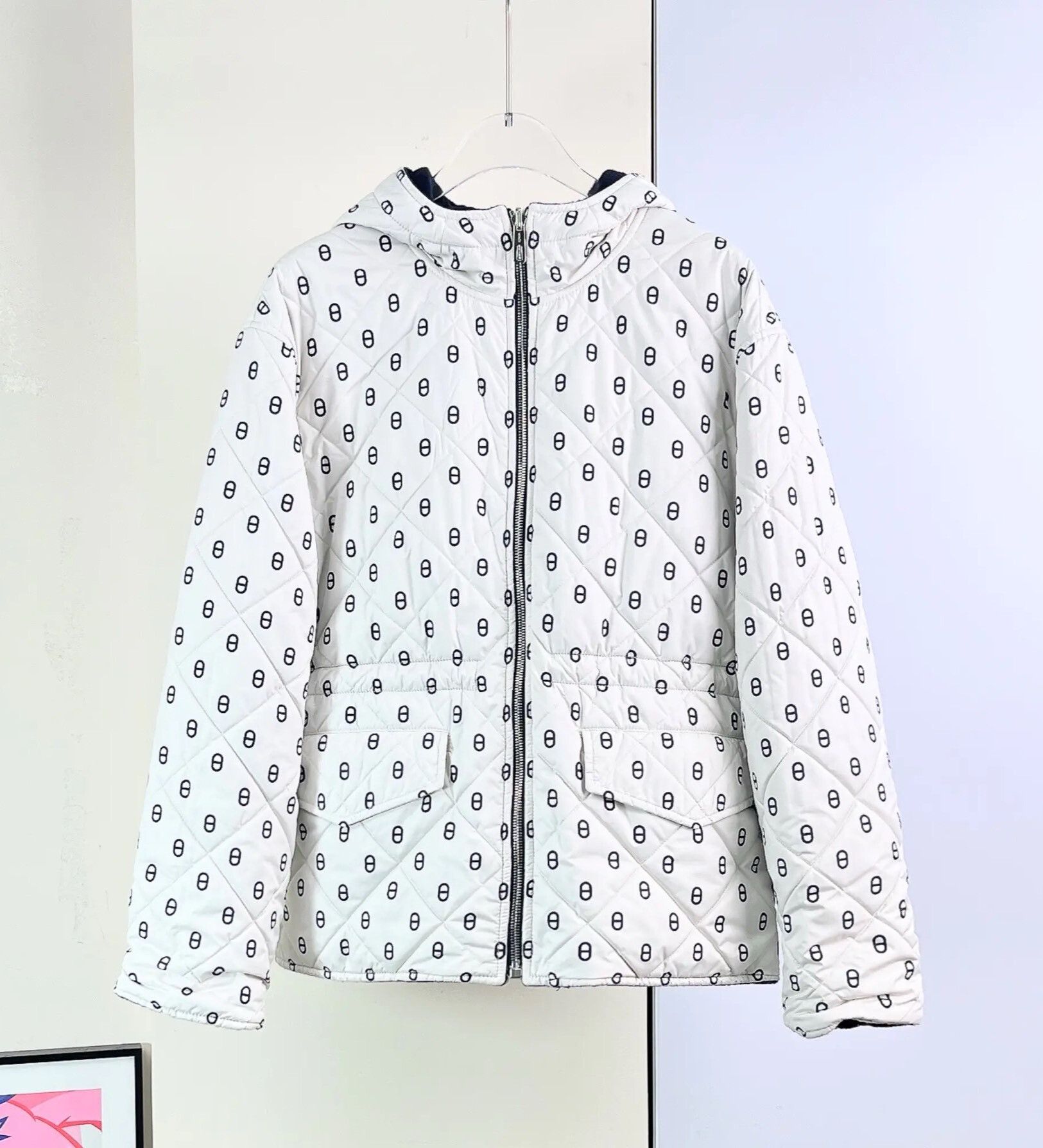 Hermes Hermes Pig Nose Quilted Reversible Jacket Size XS / US 0-2 / IT 36-38 - 3 Thumbnail