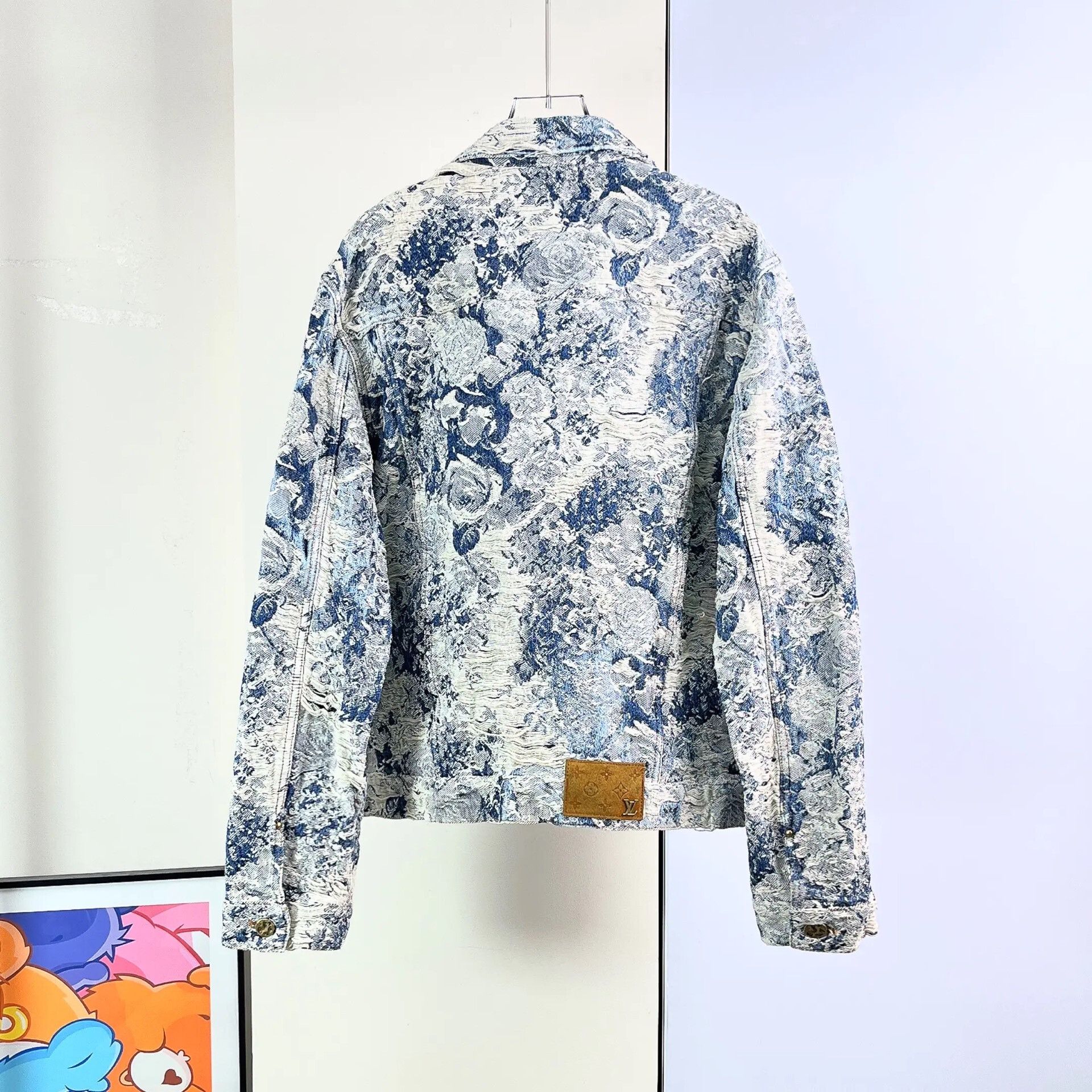Louis Vuitton LV Floral Denim Jacket Size US M / EU 48-50 / 2 - 5 Thumbnail