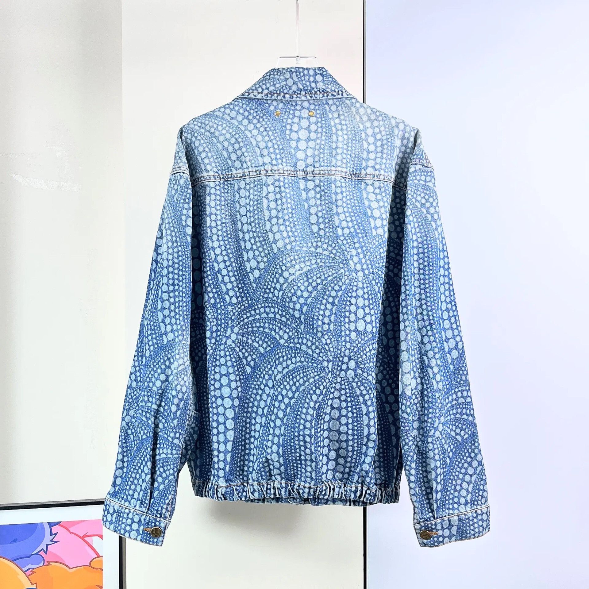 Yayoi Kusama Louis Vuitton x Yayoi Kusama Denim Jacket Size US M / EU 48-50 / 2 - 4 Thumbnail