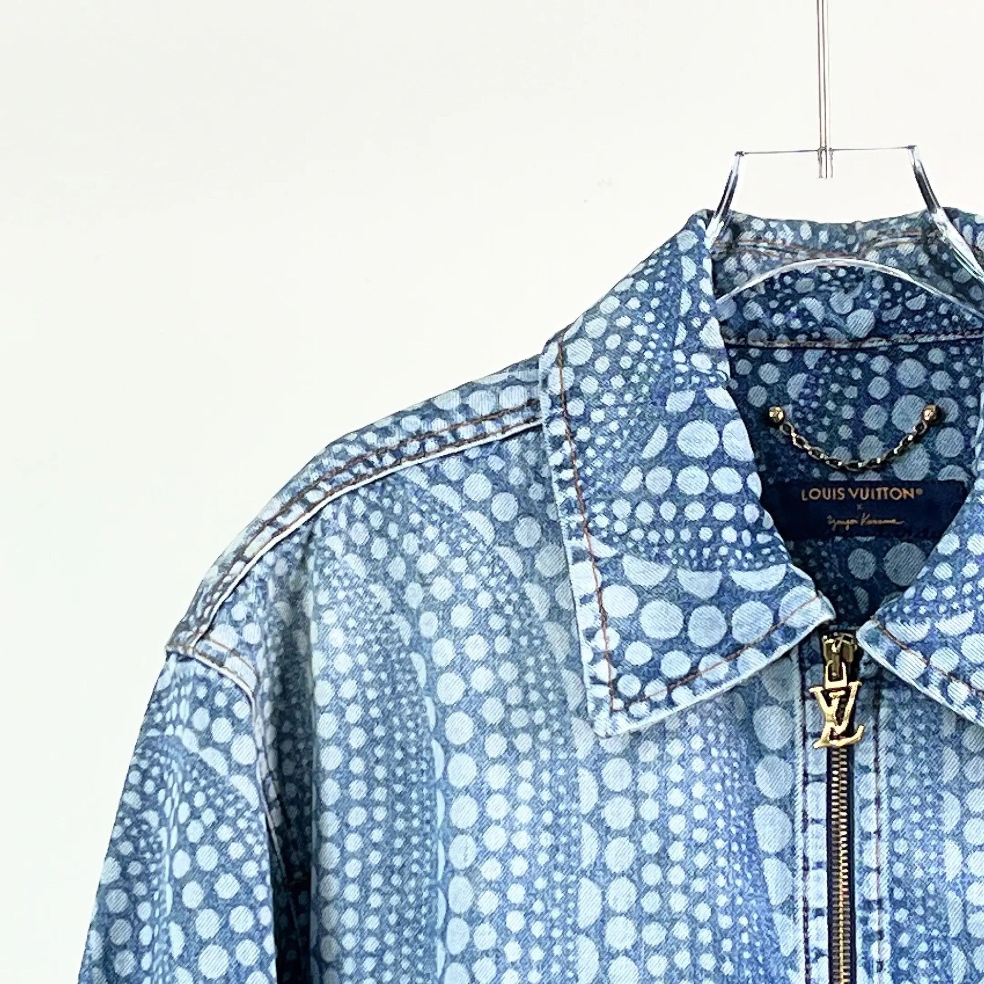Yayoi Kusama Louis Vuitton x Yayoi Kusama Denim Jacket Size US M / EU 48-50 / 2 - 5 Thumbnail