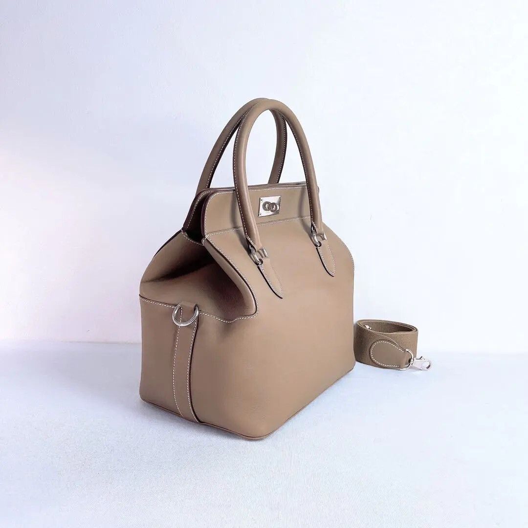 Hermes Hermes Toolbox 26 Swift Leather Handbag Size ONE SIZE - 4 Thumbnail
